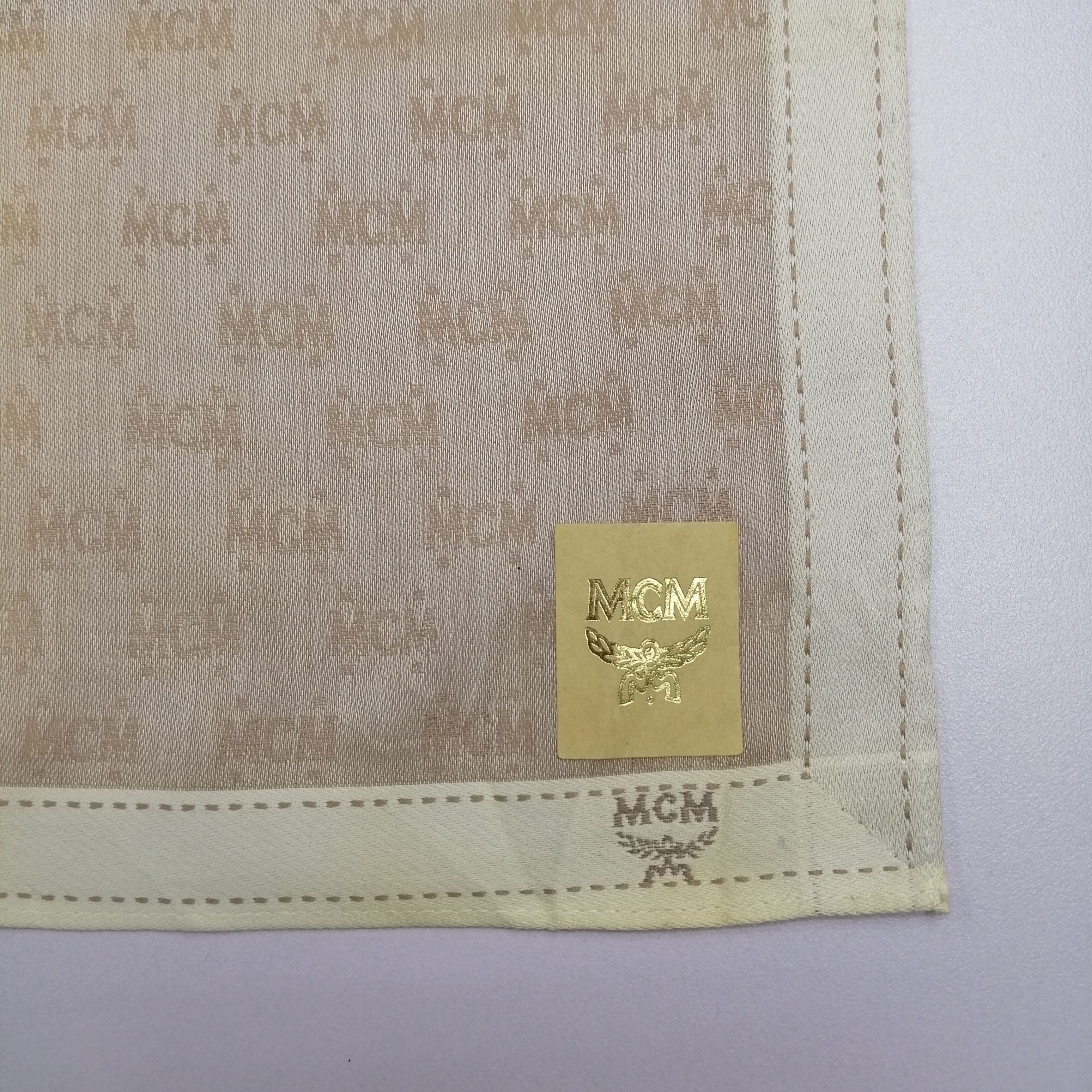 MCM Vintage MCM Handkerchief/Neckerchief/aaBandana-KD1121 Size ONE SIZE - 7 Thumbnail