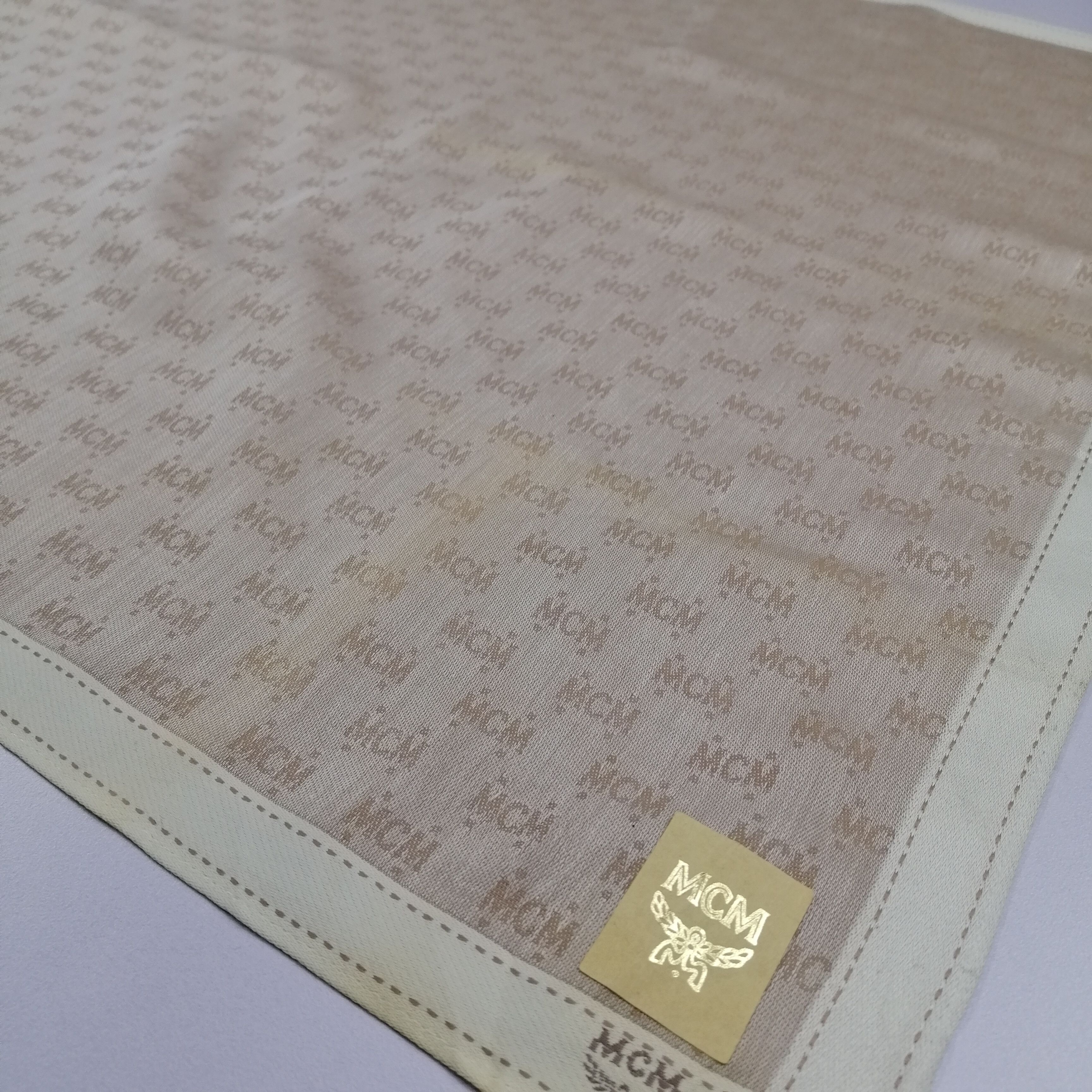 MCM Vintage MCM Handkerchief/Neckerchief/aaBandana-KD1121 Size ONE SIZE - 8 Thumbnail
