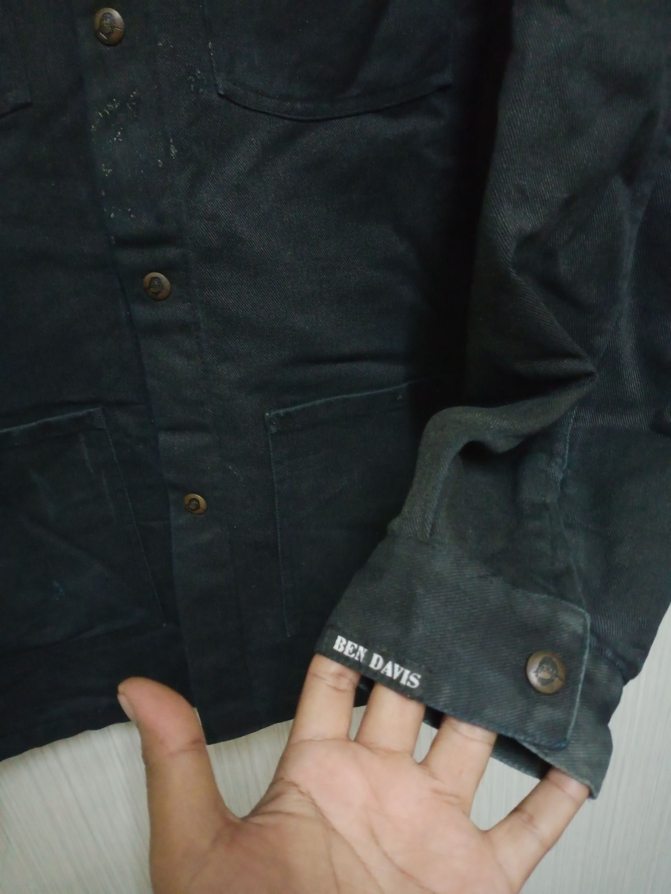 Ben Davis Vintage 90s Ben Davis Jacket Button Full Cop Size US L / EU 52-54 / 3 - 5 Thumbnail