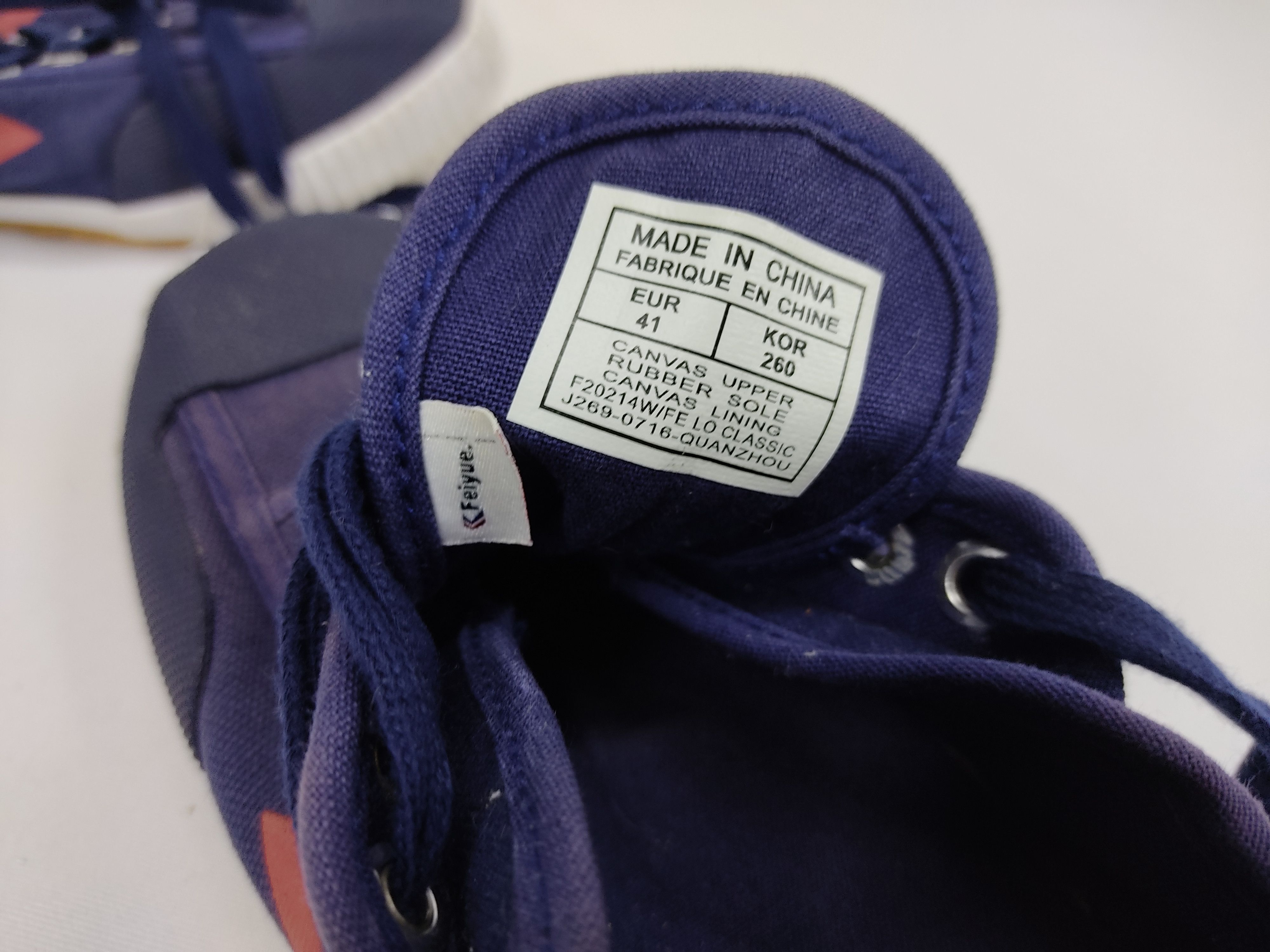 Designer Feiyue Shoe Size 41 Kungfu Martial Art Jogging Sportswear Size US 7 / EU 40 - 3 Thumbnail