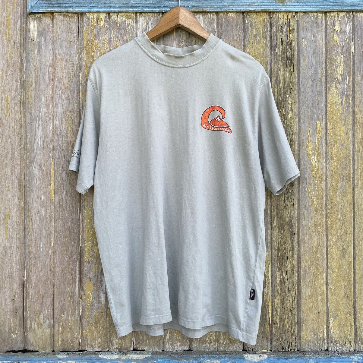 Quiksilver Thrashed Faded Vintage 90s Quiksilver Kelly Slater Tee Size US L / EU 52-54 / 3 - 2 Thumbnail