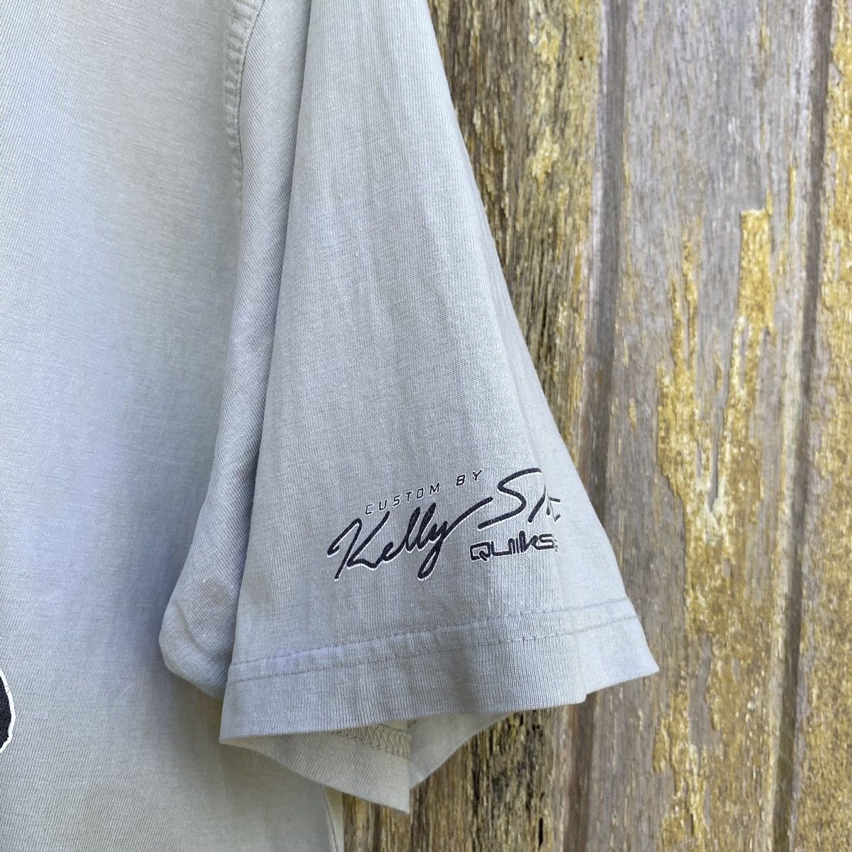 Quiksilver Thrashed Faded Vintage 90s Quiksilver Kelly Slater Tee Size US L / EU 52-54 / 3 - 3 Thumbnail