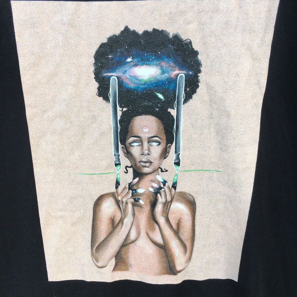 Vintage Thrashed Faded Leonardo da Vinci Art ERD GRUNGE GRAIL Tee Size US L / EU 52-54 / 3 - 5 Thumbnail