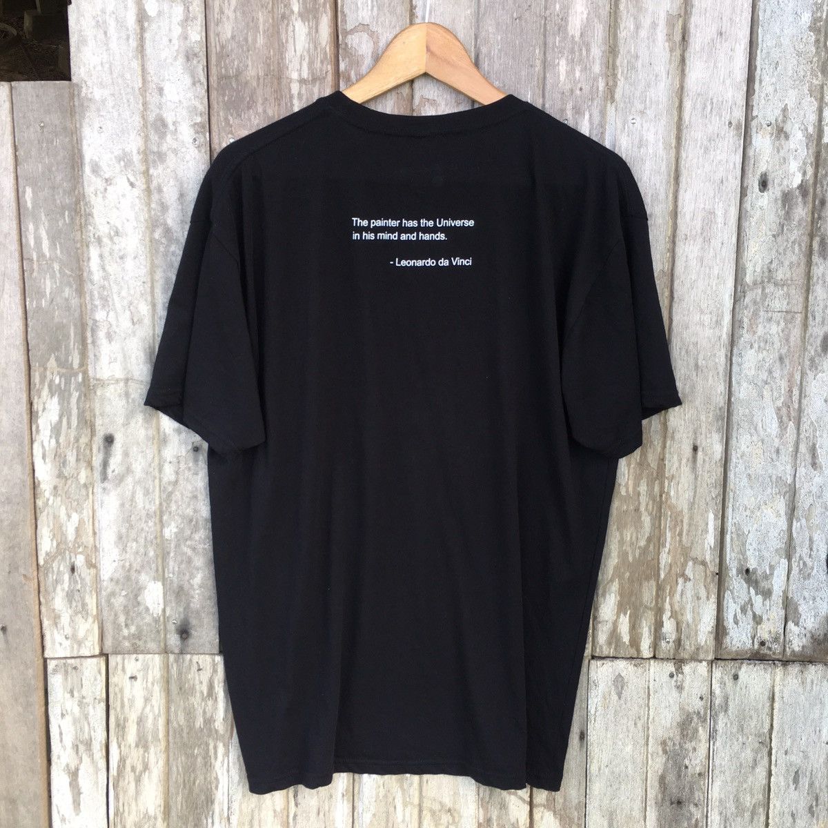 Vintage Thrashed Faded Leonardo da Vinci Art ERD GRUNGE GRAIL Tee Size US L / EU 52-54 / 3 - 3 Thumbnail