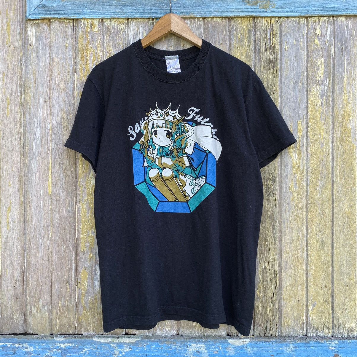 Vintage Faded Y2K Madoka Magica Puella Magic ERD GRAIL TEE