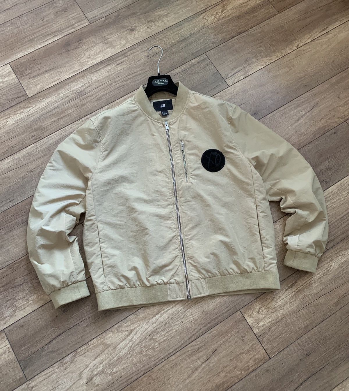 H&M × The Weeknd The Weeknd x HM XO Bomber Khaki Beige Bomber jacket L Size US L / EU 52-54 / 3 - 5 Thumbnail