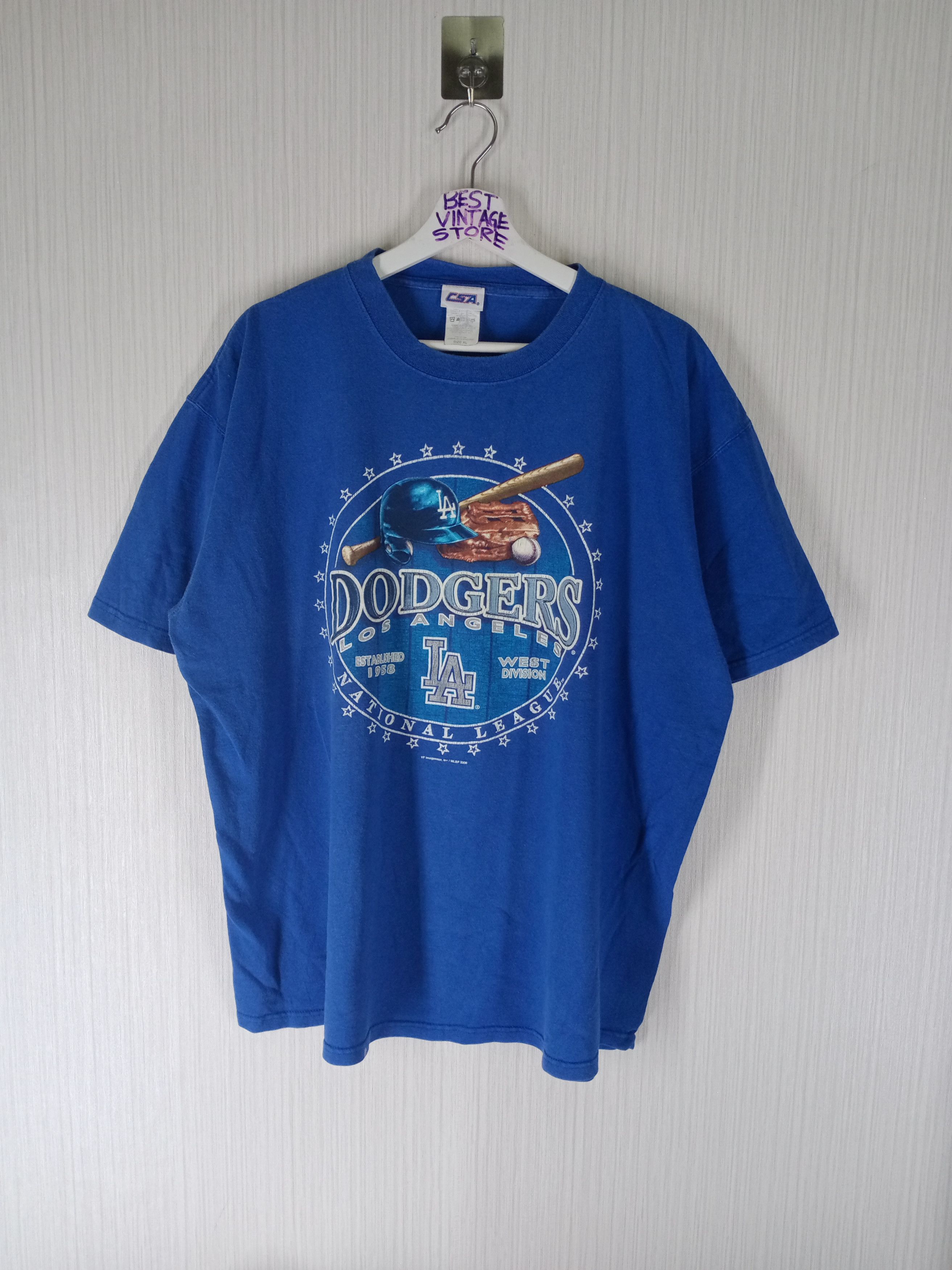 MLB Vintage Los Angeles Dodgers T Shirt Size US XL / EU 56 / 4 - 1 Thumbnail
