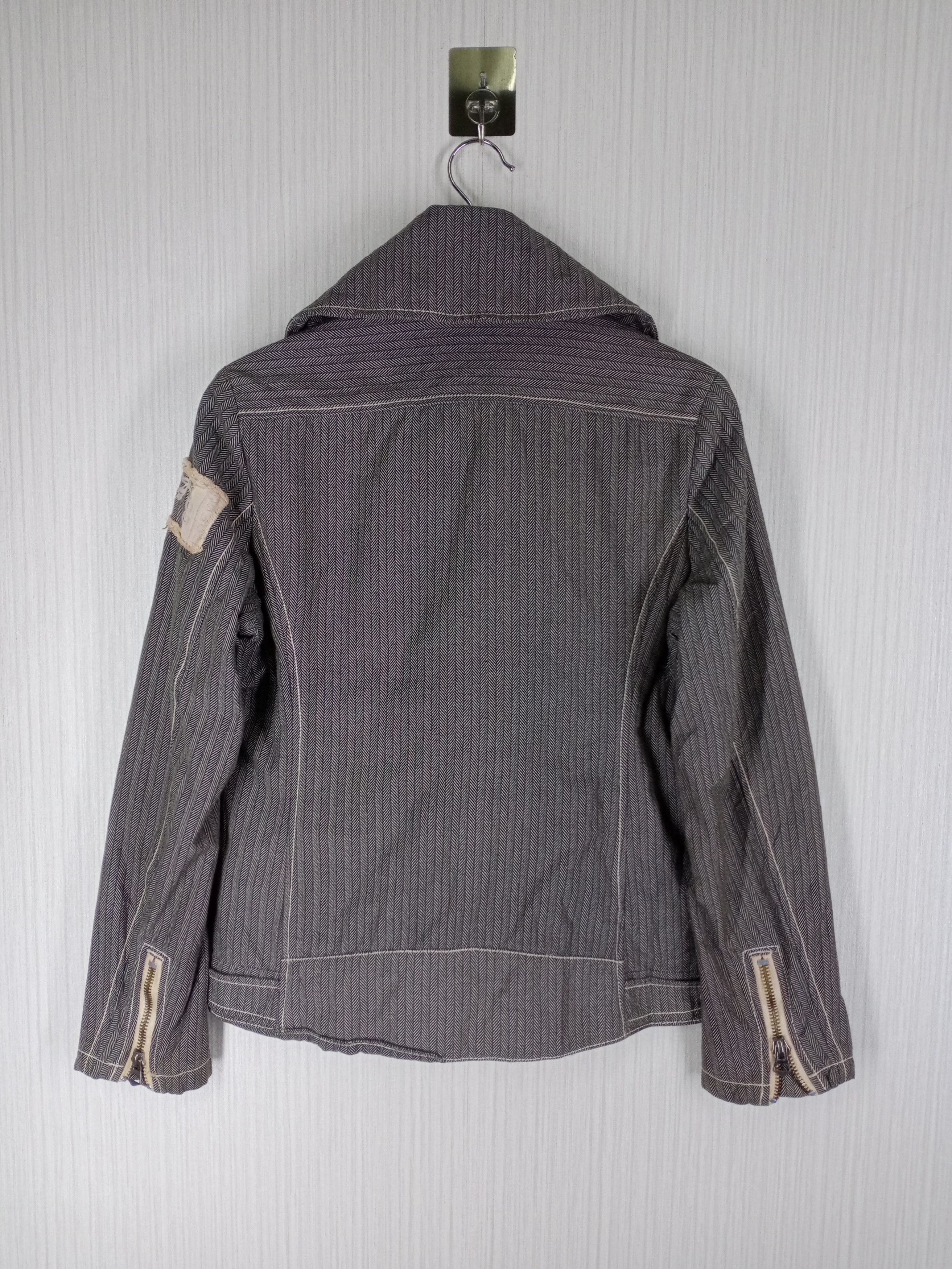 Diesel Vintage Diesel Double Collar Biker Style Jacket Size US S / EU 44-46 / 1 - 6 Thumbnail
