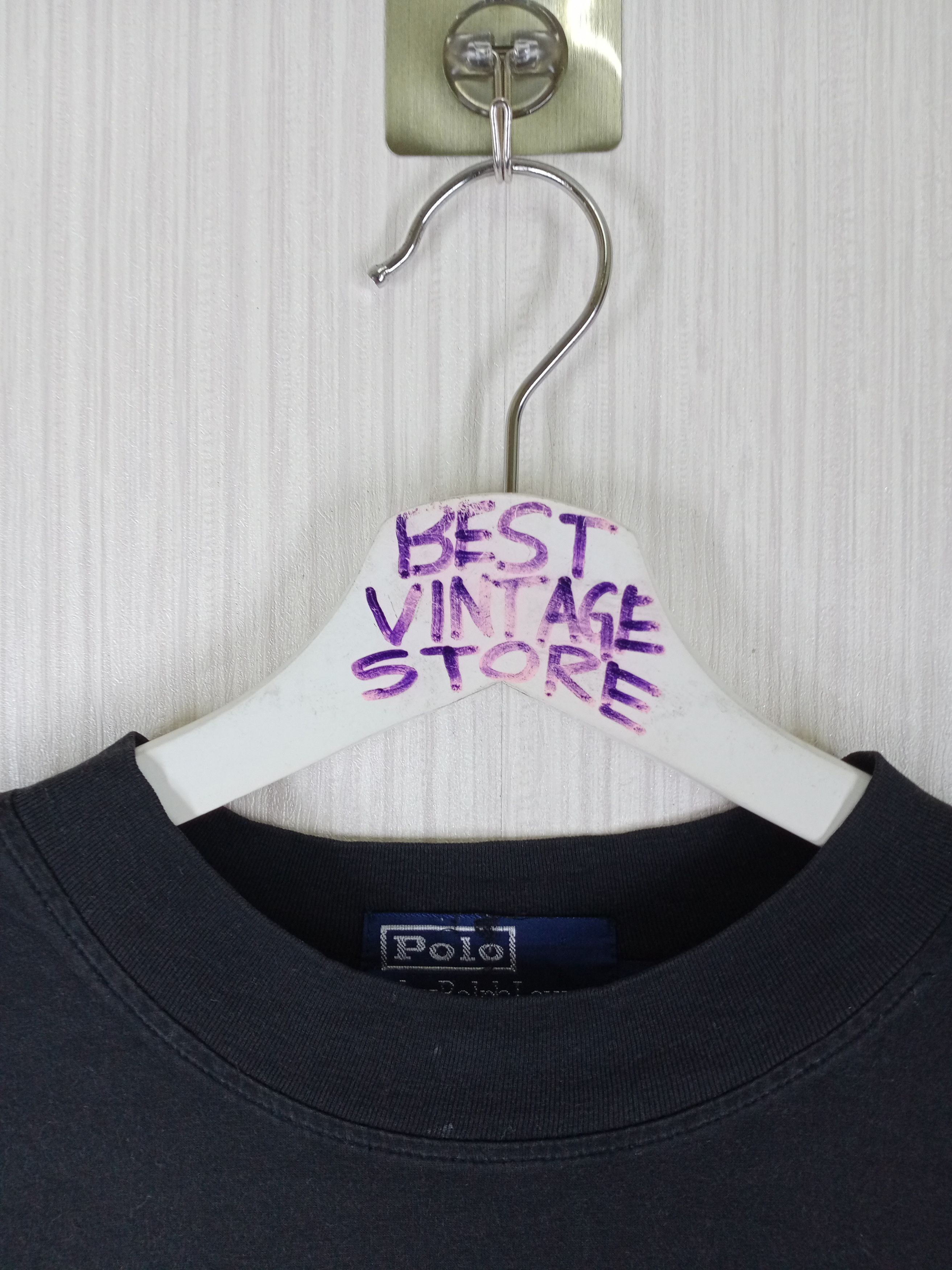 Polo Ralph Lauren Vintage 90s Polo Ralph Lauren Big Logo T Shirt Size US M / EU 48-50 / 2 - 3 Thumbnail