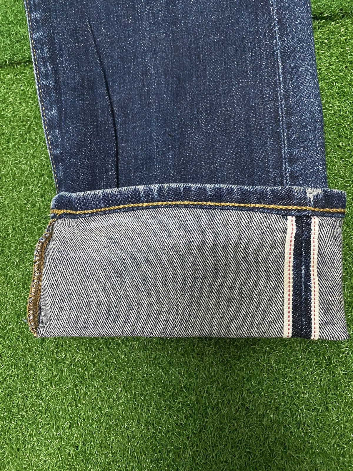 Japanese Brand DISTRESSED UNIQLO SELVAGE DENIM Size US 32 / EU 48 - 4 Thumbnail