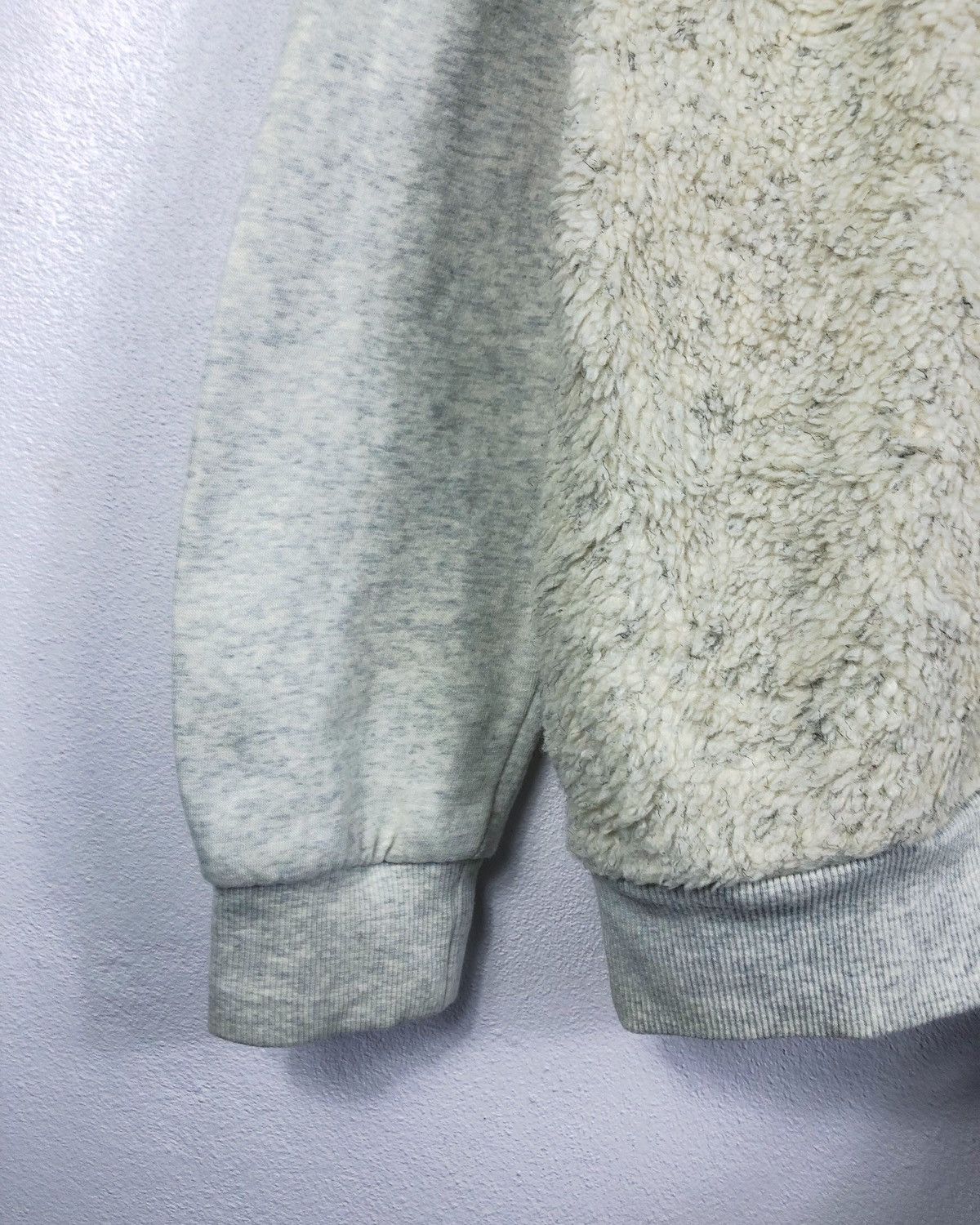 Issey Miyake Rare Ne-net Issey Miyake Faux Fur Sweatshirt Pullover Size US L / EU 52-54 / 3 - 4 Thumbnail