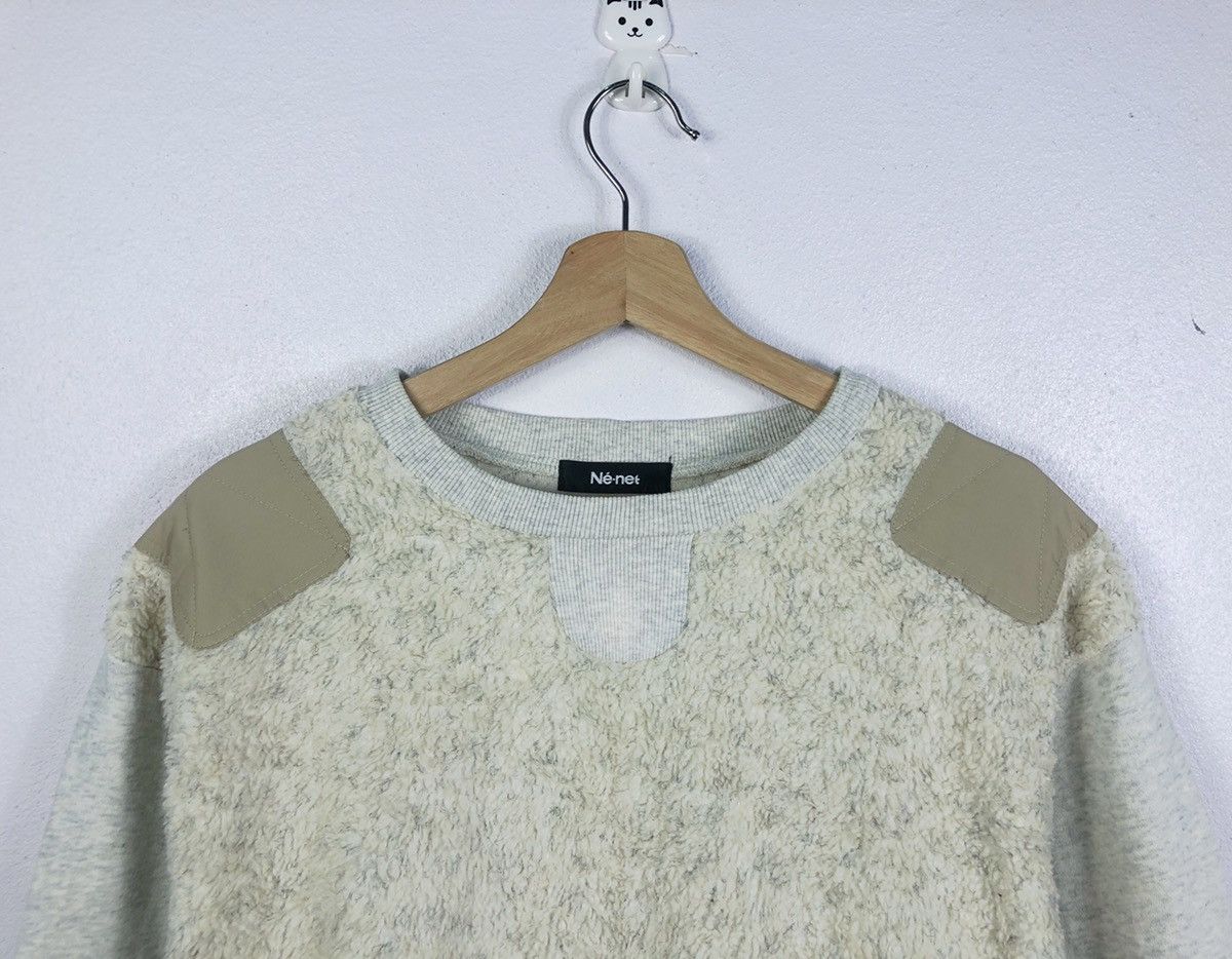 Issey Miyake Rare Ne-net Issey Miyake Faux Fur Sweatshirt Pullover Size US L / EU 52-54 / 3 - 2 Thumbnail