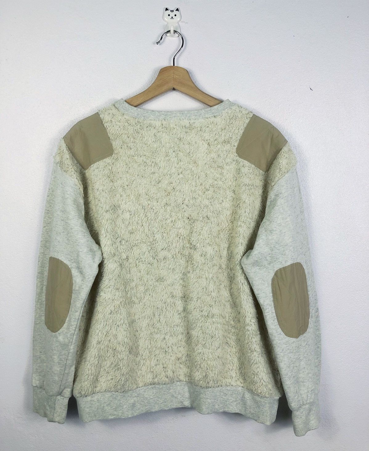 Issey Miyake Rare Ne-net Issey Miyake Faux Fur Sweatshirt Pullover Size US L / EU 52-54 / 3 - 6 Thumbnail