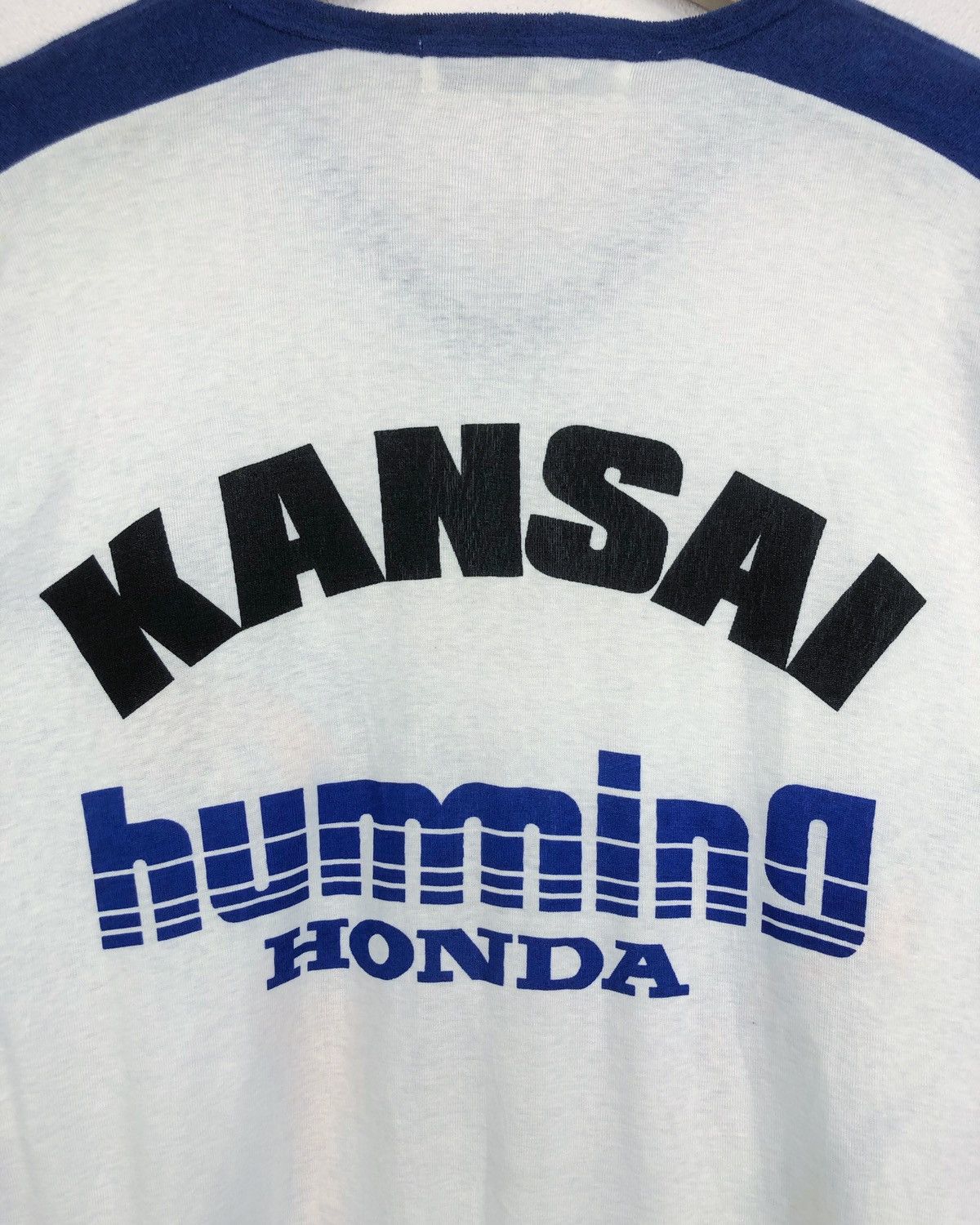 Honda × Kansai Yamamoto × Vintage Rare Vintage 80s Kansai Yamamoto for Humming Honda Tops Size US M / EU 48-50 / 2 - 9 Thumbnail