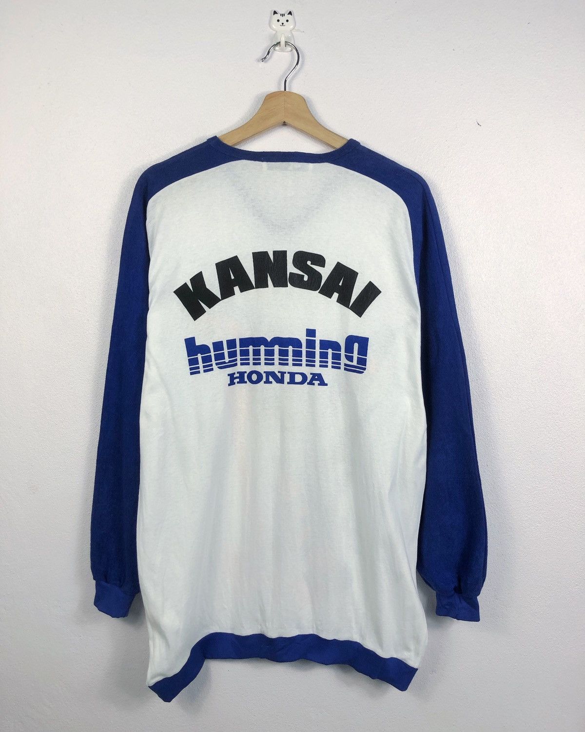 Honda × Kansai Yamamoto × Vintage Rare Vintage 80s Kansai Yamamoto for Humming Honda Tops Size US M / EU 48-50 / 2 - 8 Thumbnail