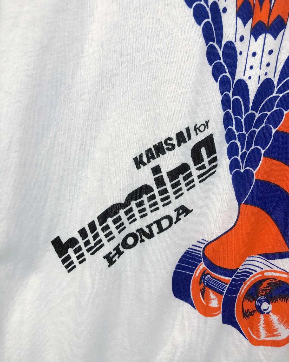 Honda × Kansai Yamamoto × Vintage Rare Vintage 80s Kansai Yamamoto for Humming Honda Tops Size US M / EU 48-50 / 2 - 4 Thumbnail