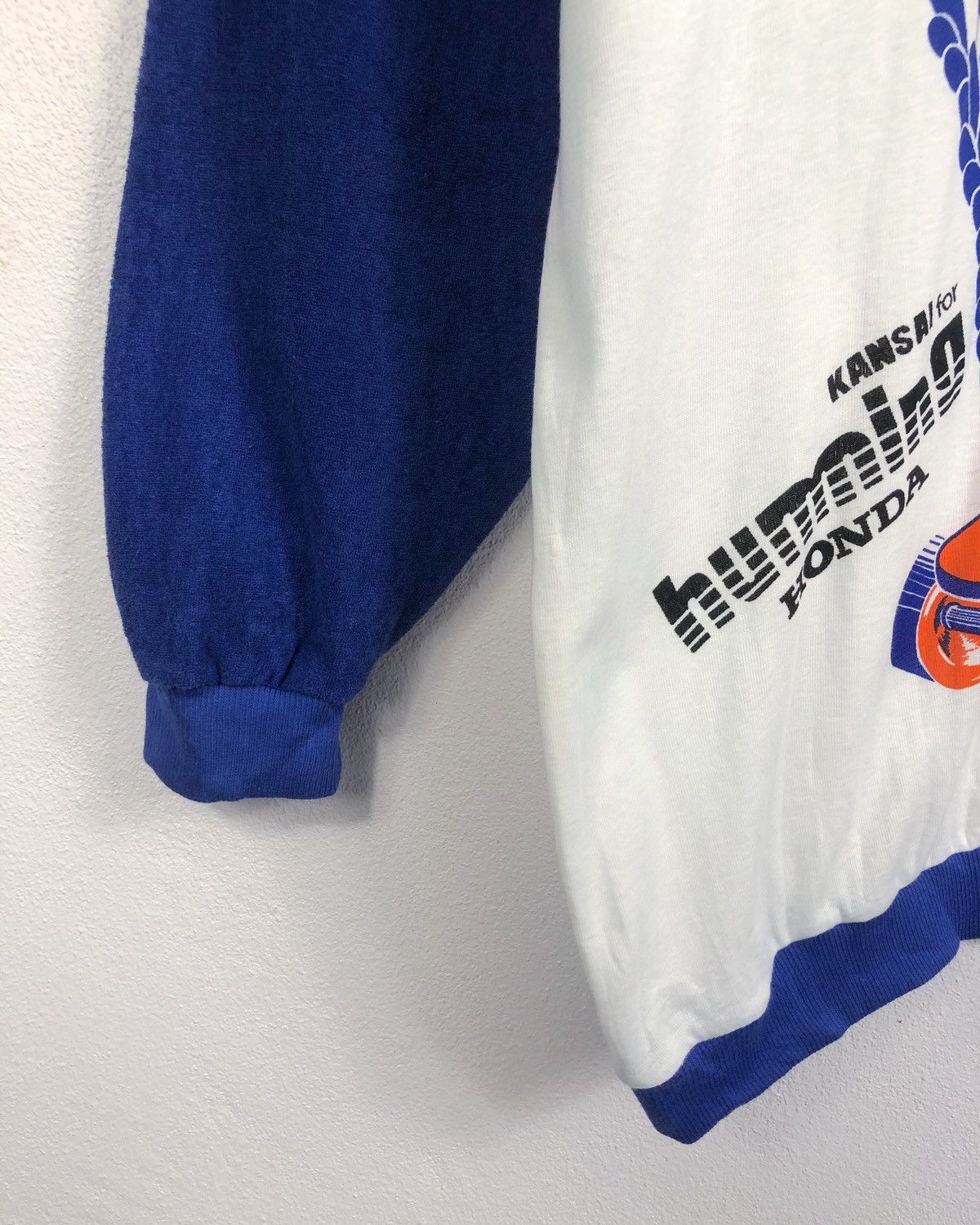 Honda × Kansai Yamamoto × Vintage Rare Vintage 80s Kansai Yamamoto for Humming Honda Tops Size US M / EU 48-50 / 2 - 6 Thumbnail