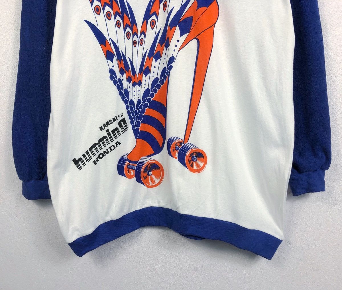 Honda × Kansai Yamamoto × Vintage Rare Vintage 80s Kansai Yamamoto for Humming Honda Tops Size US M / EU 48-50 / 2 - 5 Thumbnail