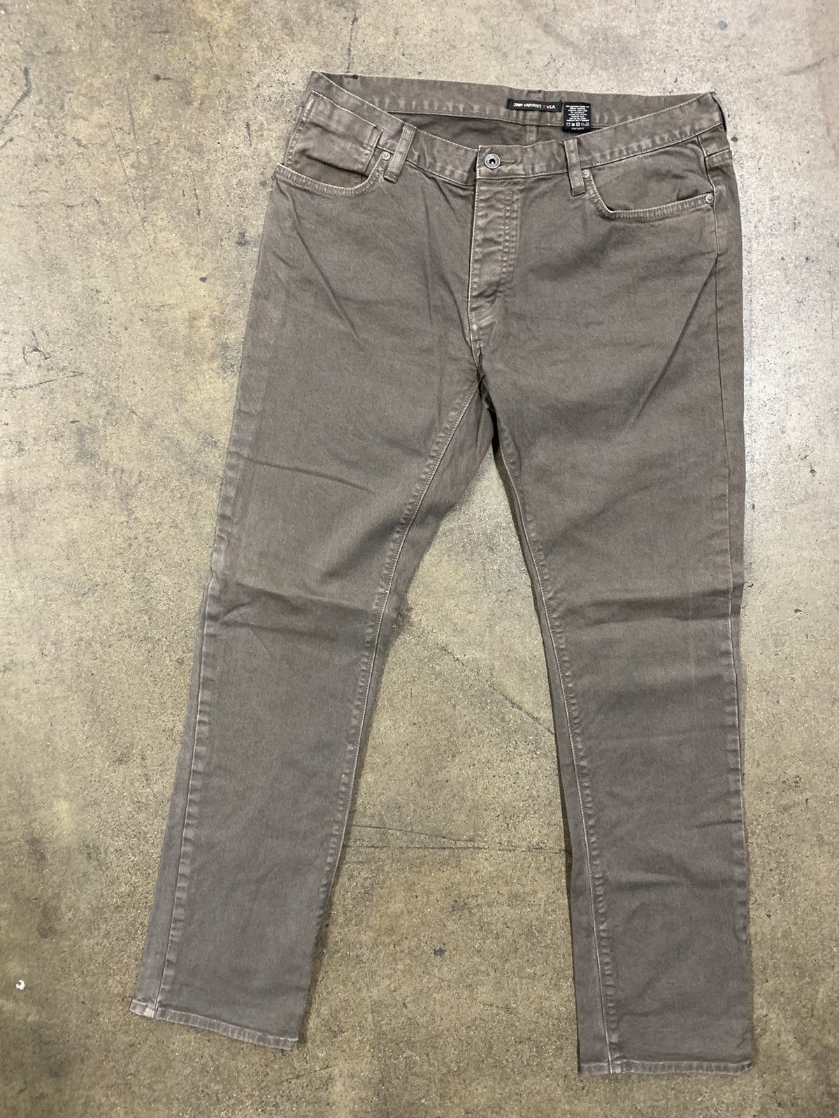 Jean John Varvatos Grey Denim Button-Fly Jeans Size US 36 / EU 52 - 1 Thumbnail