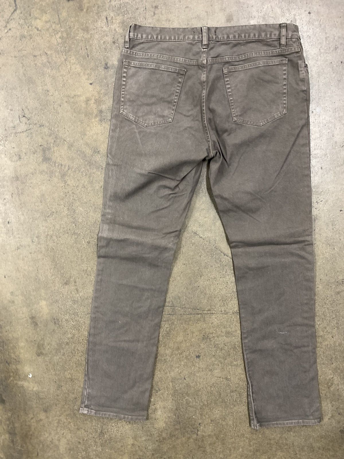 Jean John Varvatos Grey Denim Button-Fly Jeans Size US 36 / EU 52 - 4 Thumbnail