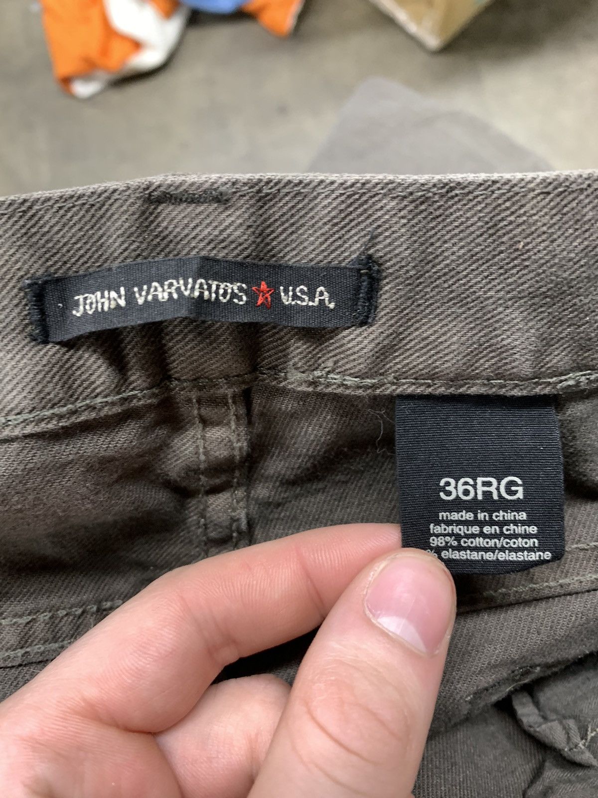 Jean John Varvatos Grey Denim Button-Fly Jeans Size US 36 / EU 52 - 3 Thumbnail
