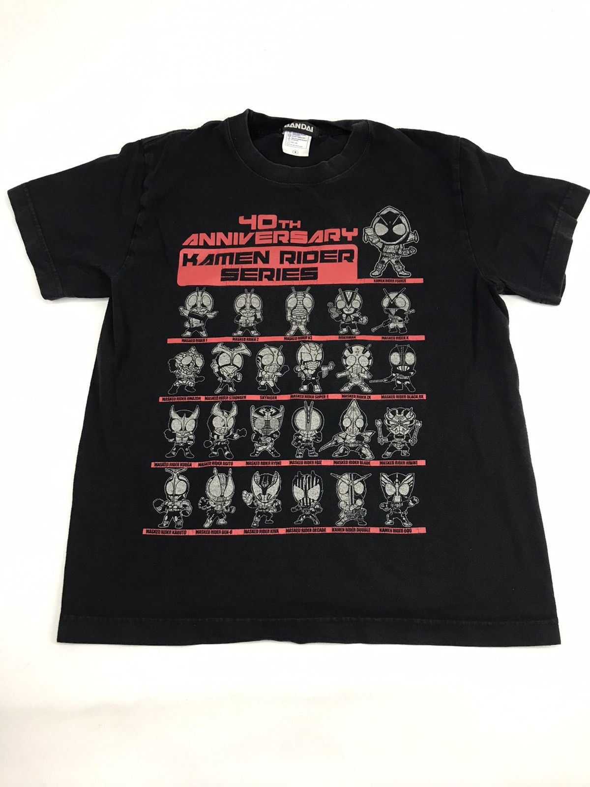 Anime Vintage Bandai 40th Anniversary Kamen Raiders Series Movie Size S / US 4 / IT 40 - 1 Thumbnail
