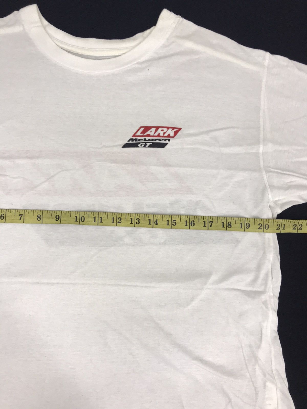 Vintage Vintage 90s Lark McLaren GT Motorsport Team Tee Big Logo Size US M / EU 48-50 / 2 - 6 Thumbnail