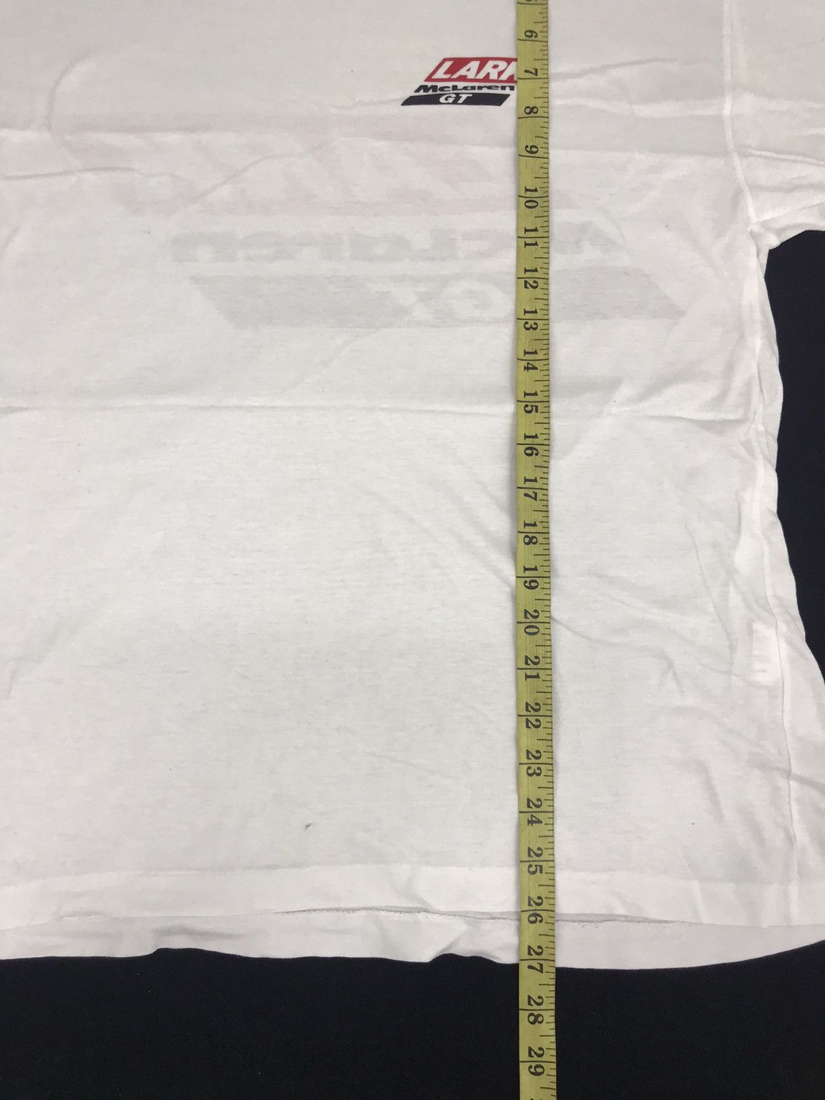Vintage Vintage 90s Lark McLaren GT Motorsport Team Tee Big Logo Size US M / EU 48-50 / 2 - 7 Thumbnail
