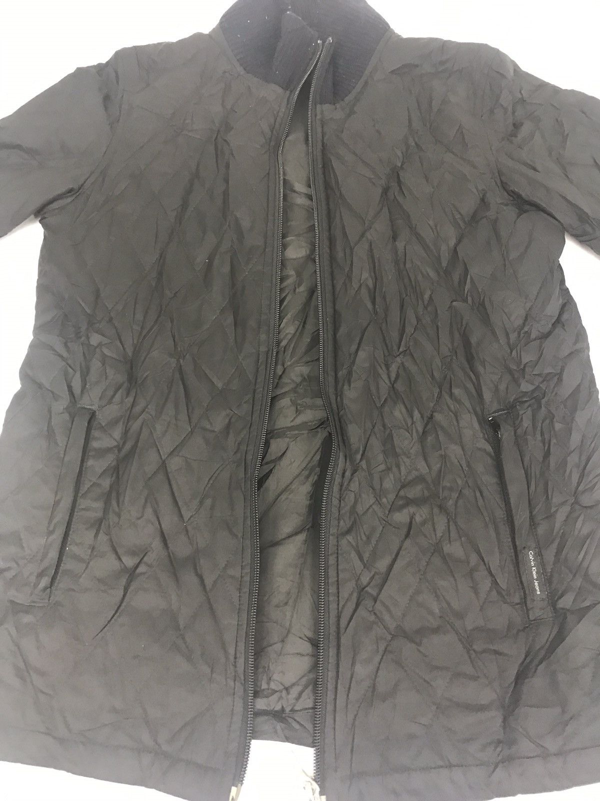 Calvin Klein Calvin Klein Quilted Jacket Zipper Parka Bomber Winter Wear Size US S / EU 44-46 / 1 - 11 Thumbnail