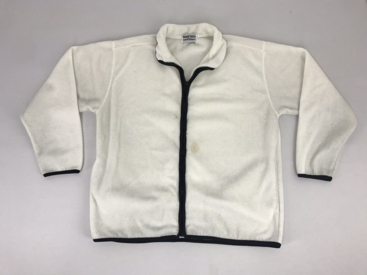 Kansai Yamamoto Vintage Body Max Kansai Yamamoto Fleece Sweatshirt Zip Up Size US M / EU 48-50 / 2 - 1 Thumbnail