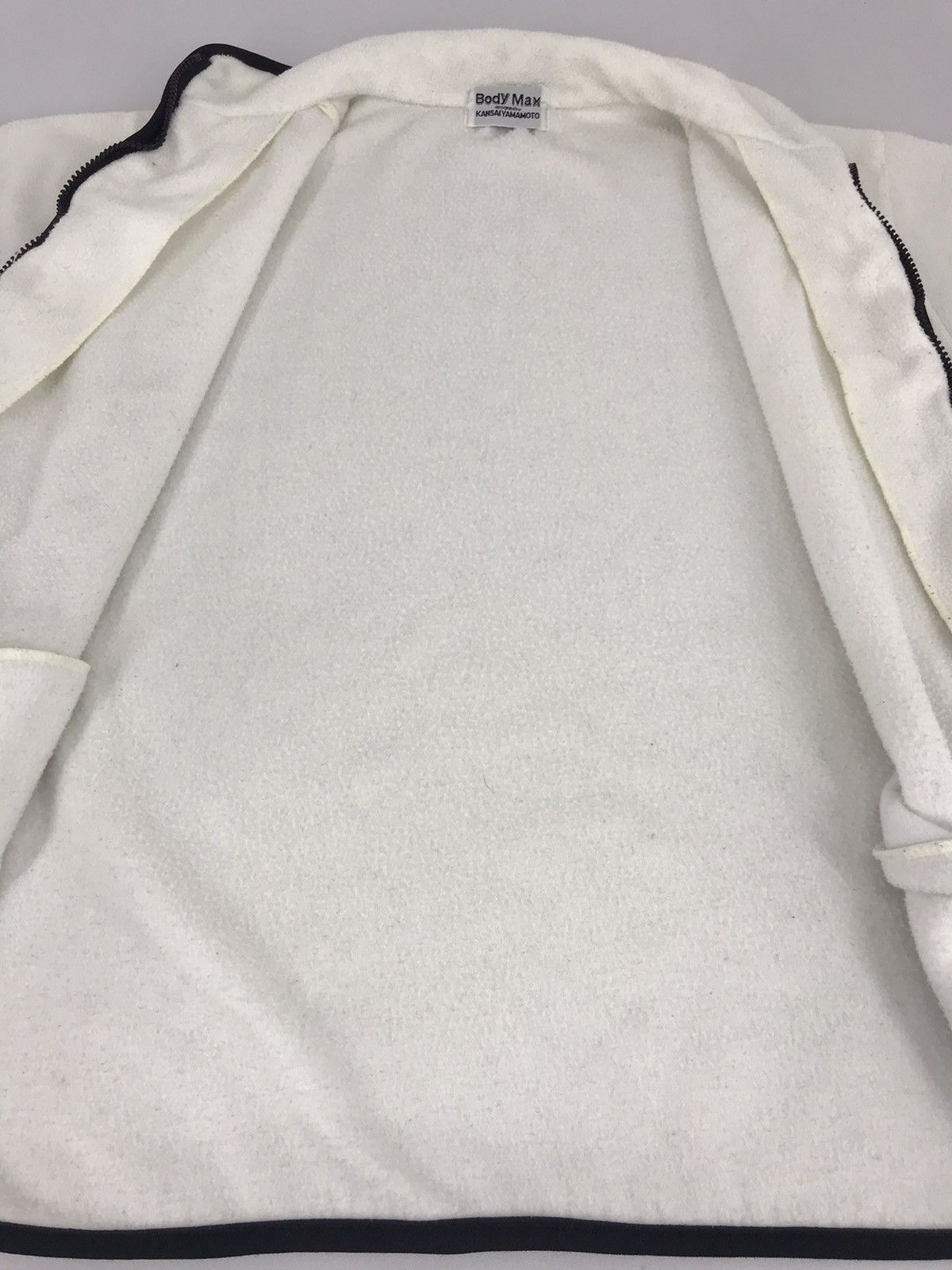 Kansai Yamamoto Vintage Body Max Kansai Yamamoto Fleece Sweatshirt Zip Up Size US M / EU 48-50 / 2 - 5 Thumbnail