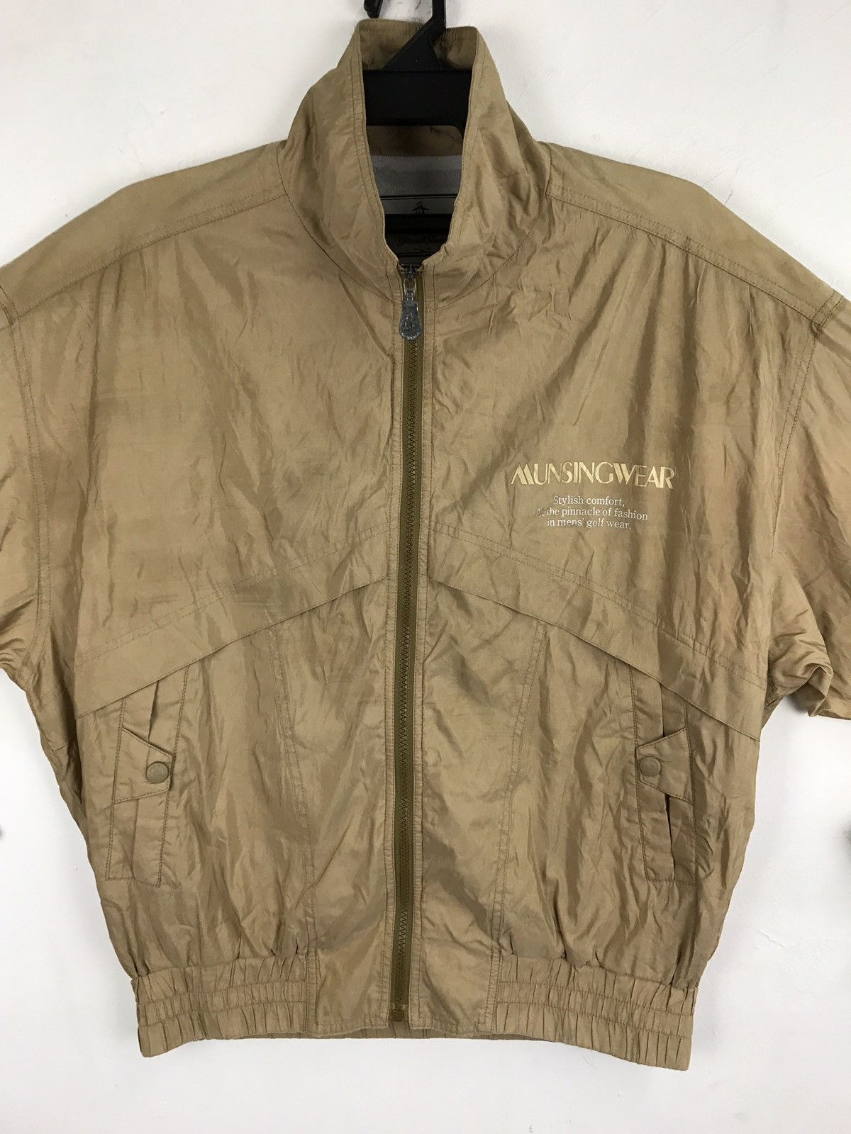 Japanese Brand Musingwear Simple Zipper Light Jacket Winter Work Wear Size US L / EU 52-54 / 3 - 2 Thumbnail