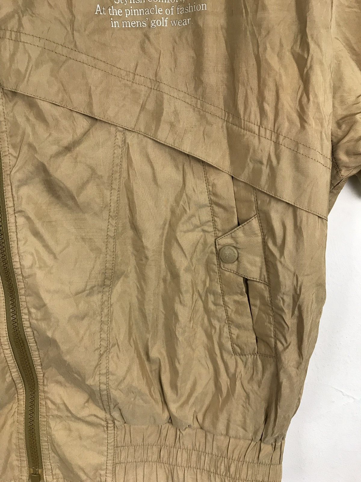 Japanese Brand Musingwear Simple Zipper Light Jacket Winter Work Wear Size US L / EU 52-54 / 3 - 11 Thumbnail