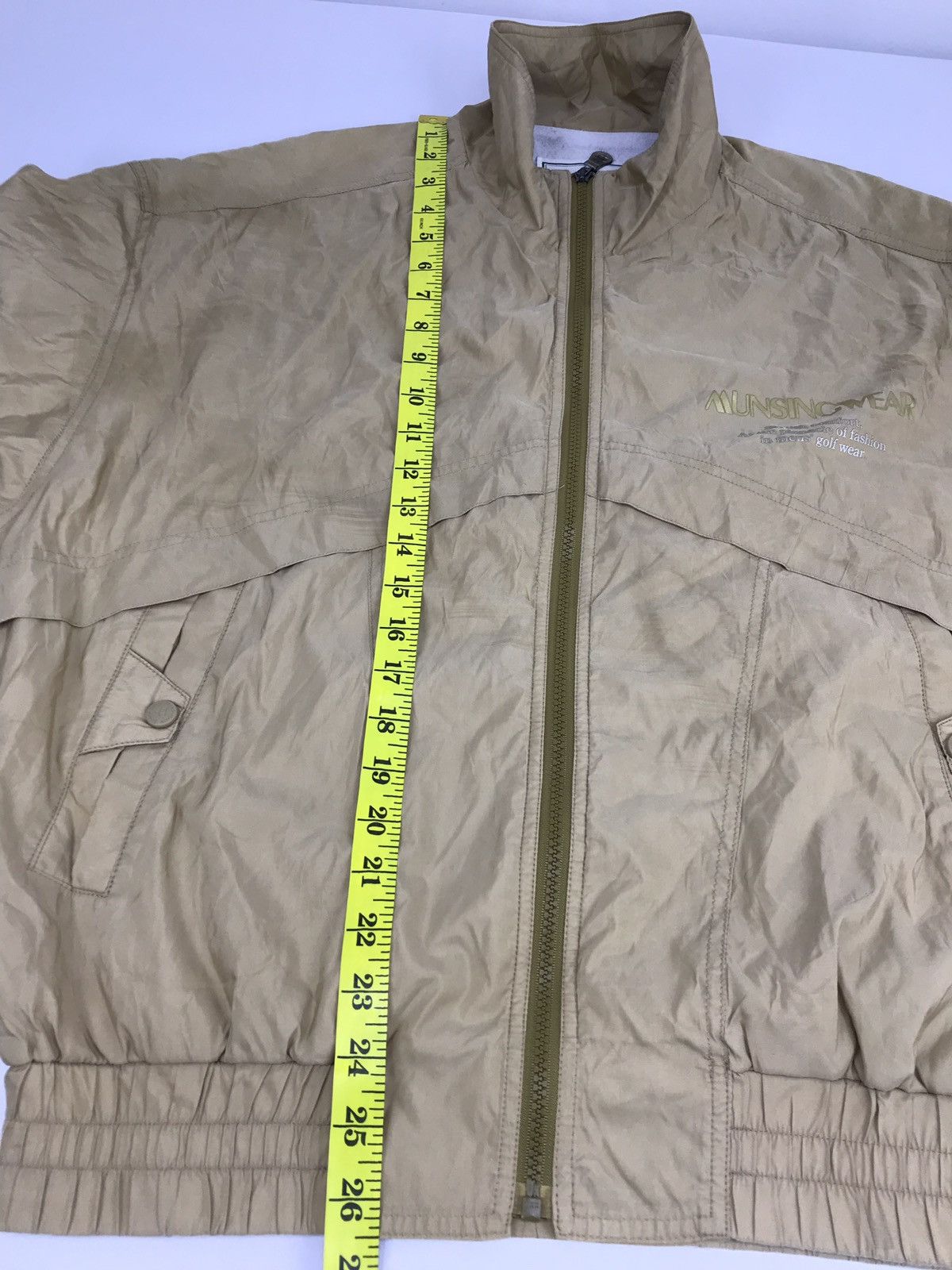 Japanese Brand Musingwear Simple Zipper Light Jacket Winter Work Wear Size US L / EU 52-54 / 3 - 13 Thumbnail