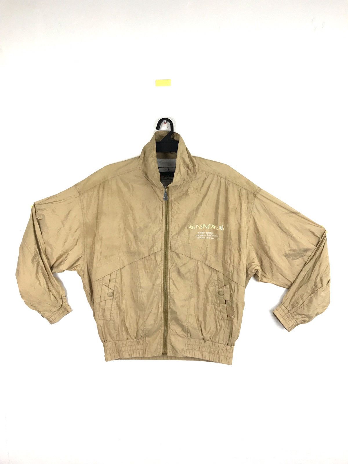 Musingwear Simple Zipper Light Jacket Winter Work Wear