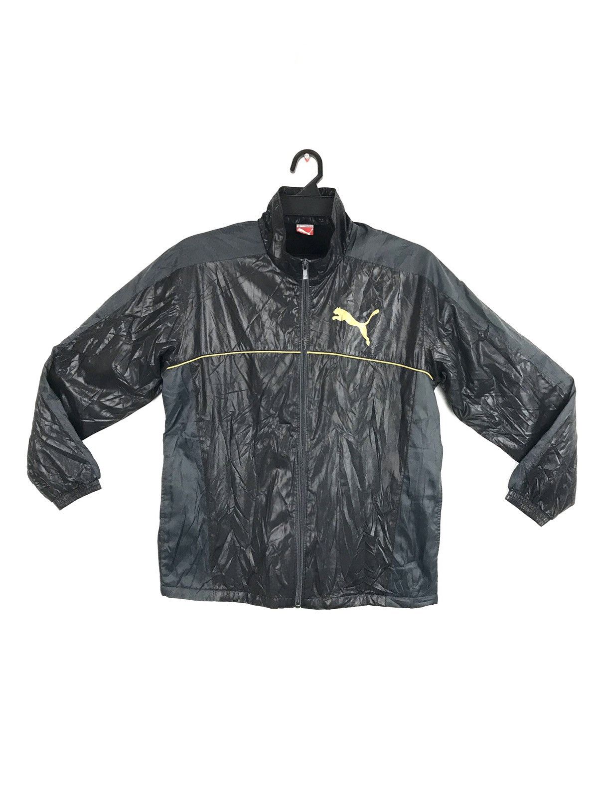 Puma Puma Windbreaker Simple Jacket Jogger Raincoat Big Logo Size US L / EU 52-54 / 3 - 1 Thumbnail