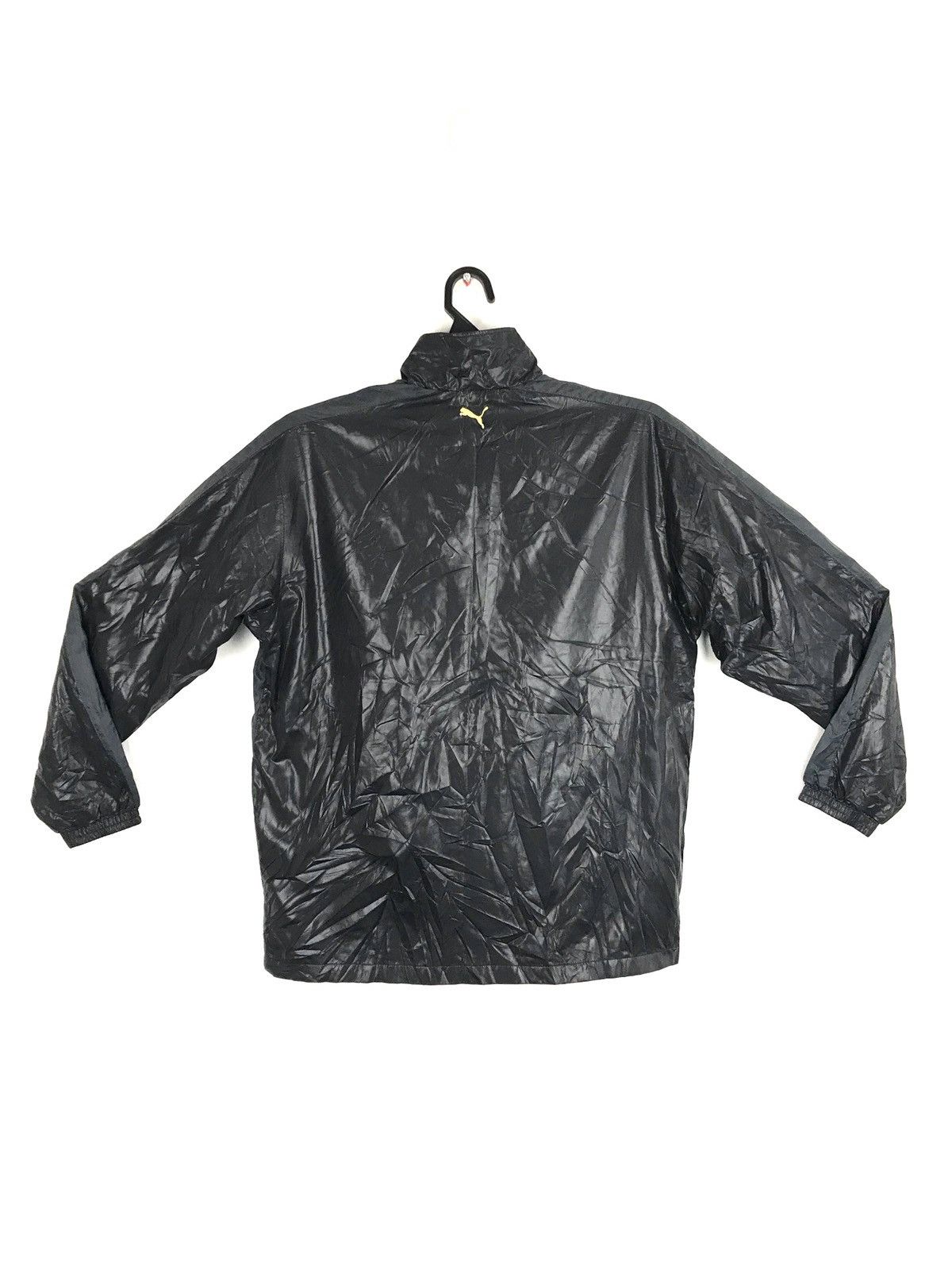 Puma Puma Windbreaker Simple Jacket Jogger Raincoat Big Logo Size US L / EU 52-54 / 3 - 3 Thumbnail