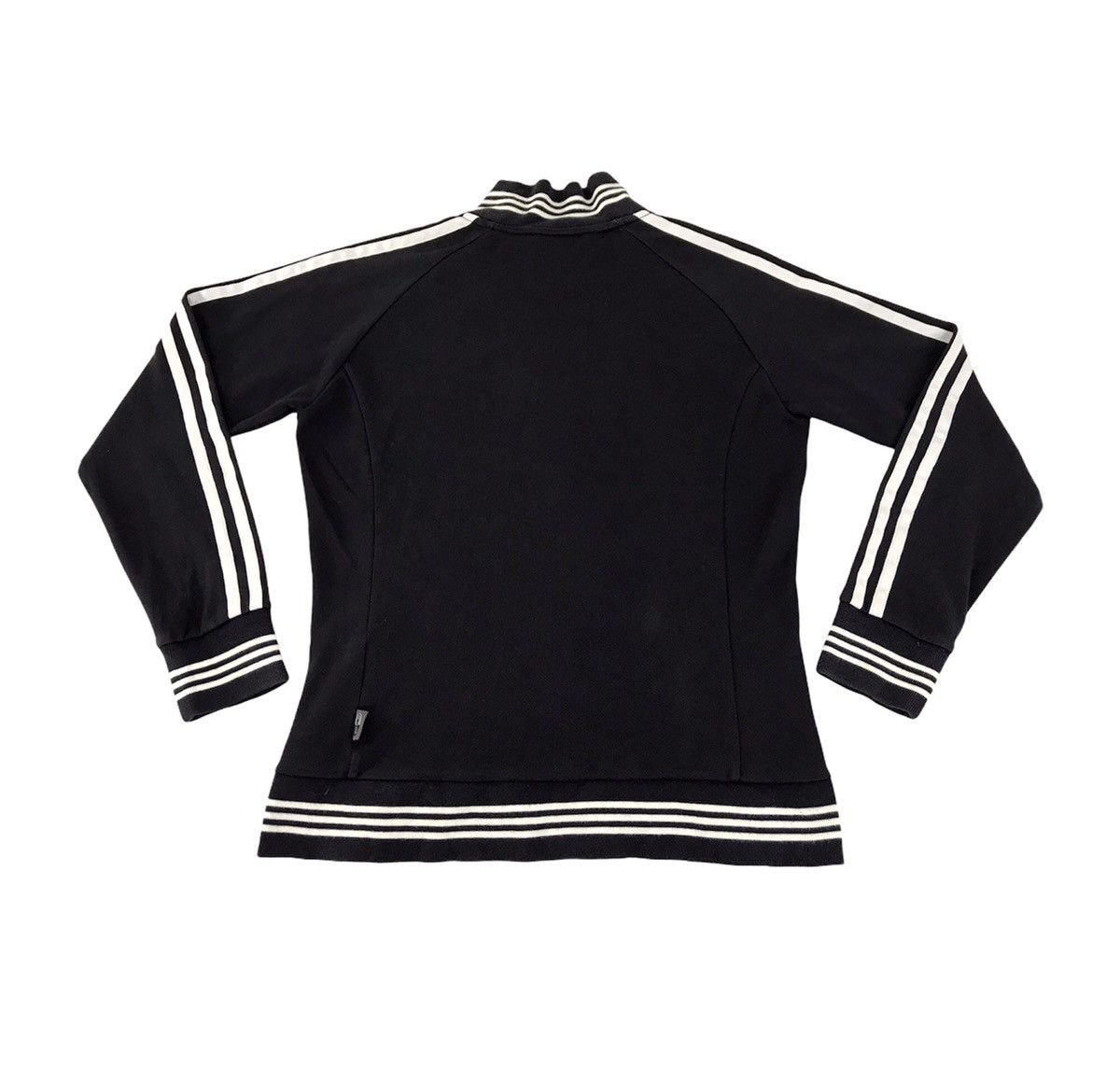 Adidas Vintage Adidas Sweatshirt Hoodies Jacket Striped Sleeve Size S / US 4 / IT 40 - 2 Thumbnail