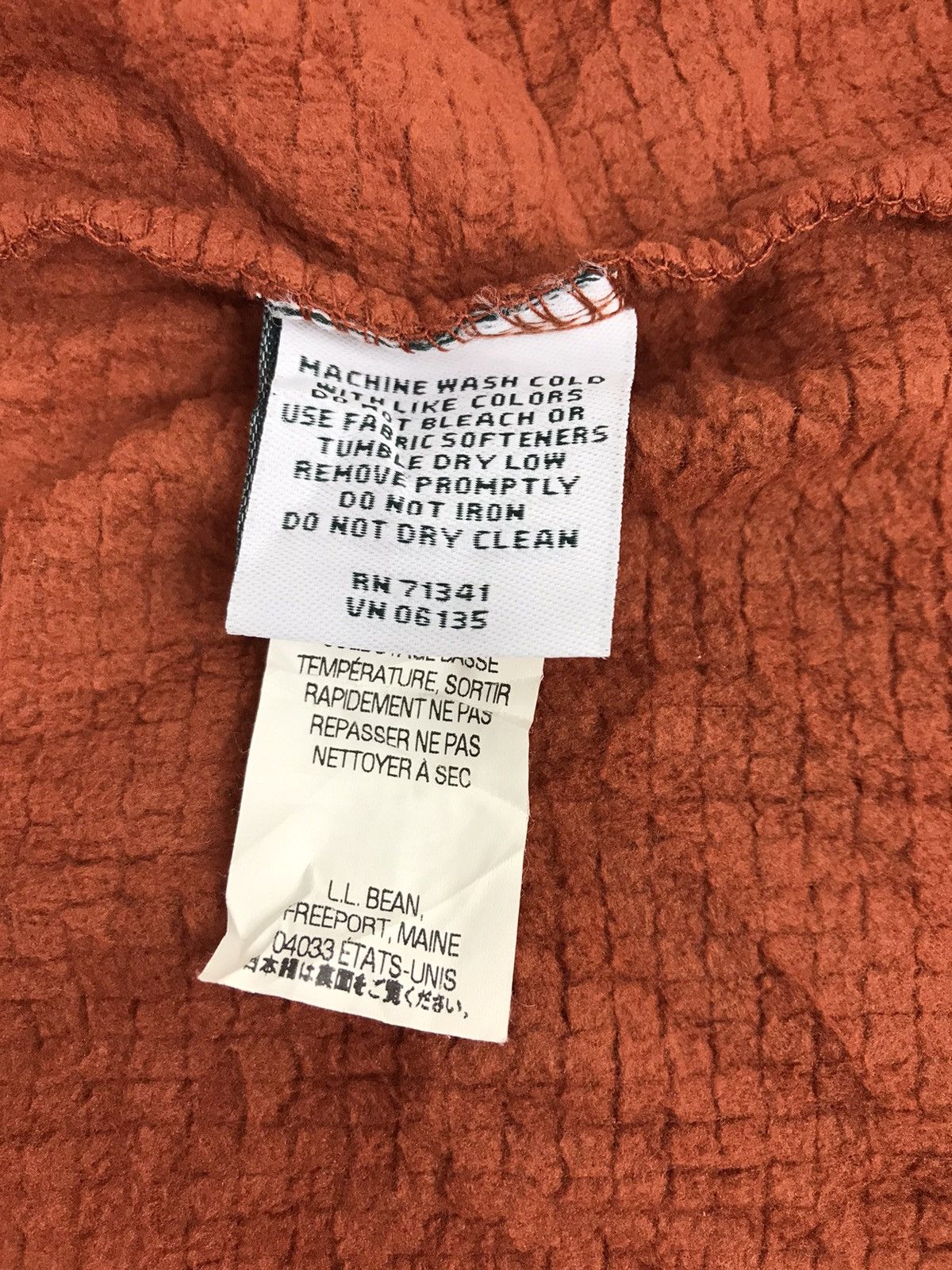 L.L. Bean × Vintage Vintage L.L Bean Fleece Sweatshirt Half Zipper Streetwear Size US XL / EU 56 / 4 - 7 Thumbnail