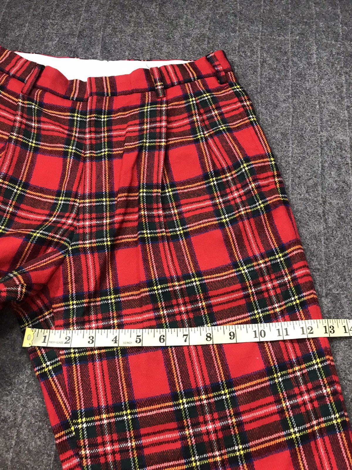 Japanese Brand × Vintage O Henry Plaid Checked Tartan Wool Pant Size US 28 / EU 44 - 13 Thumbnail