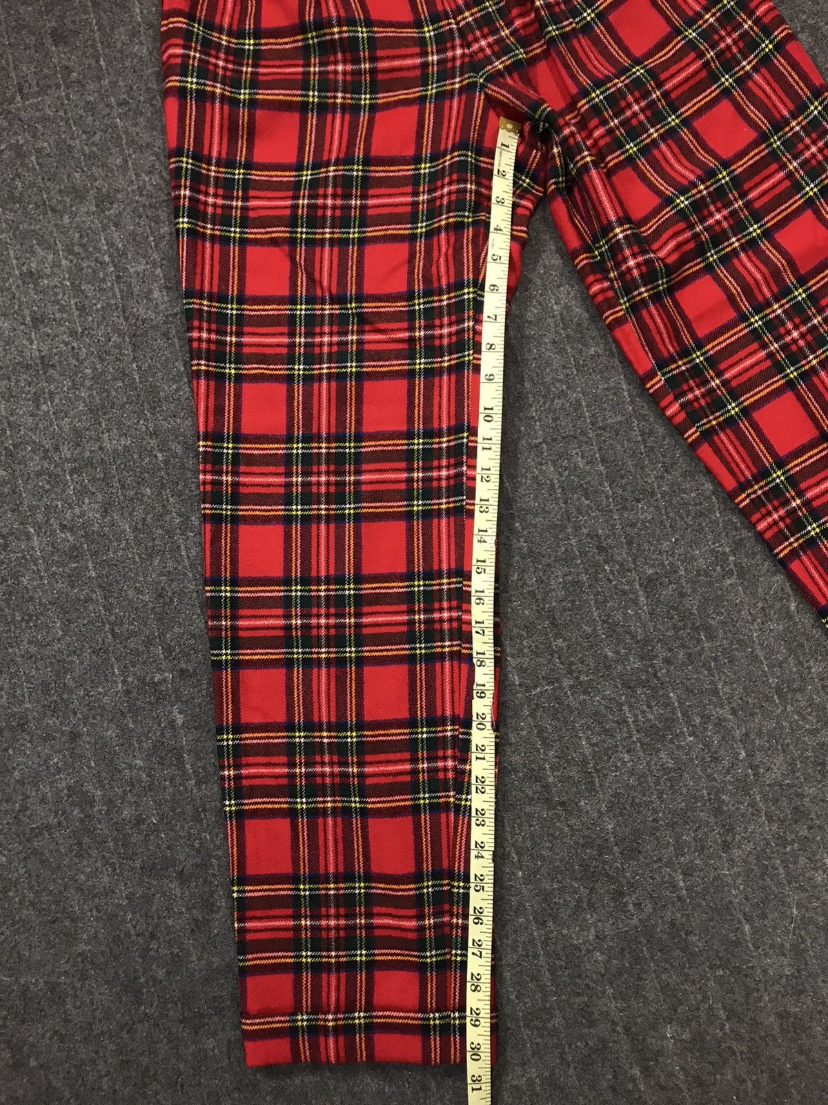 Japanese Brand × Vintage O Henry Plaid Checked Tartan Wool Pant Size US 28 / EU 44 - 11 Thumbnail