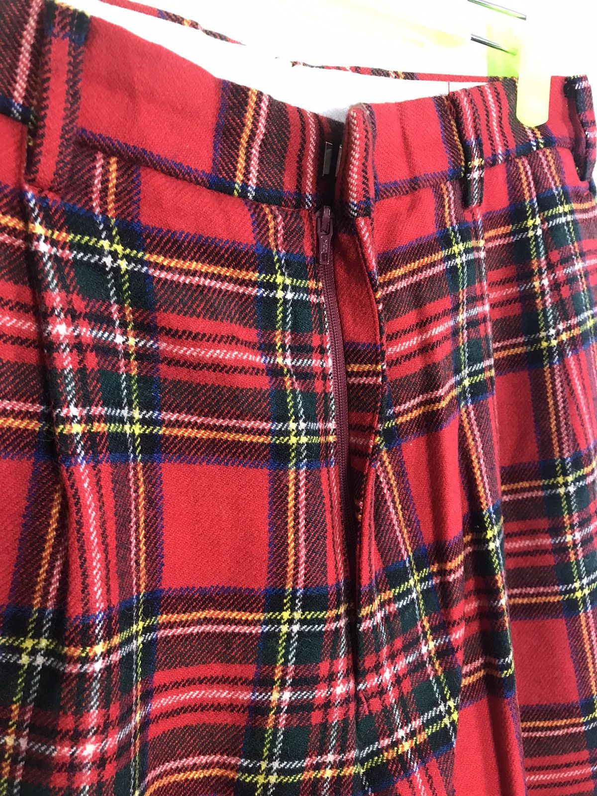 Japanese Brand × Vintage O Henry Plaid Checked Tartan Wool Pant Size US 28 / EU 44 - 5 Thumbnail