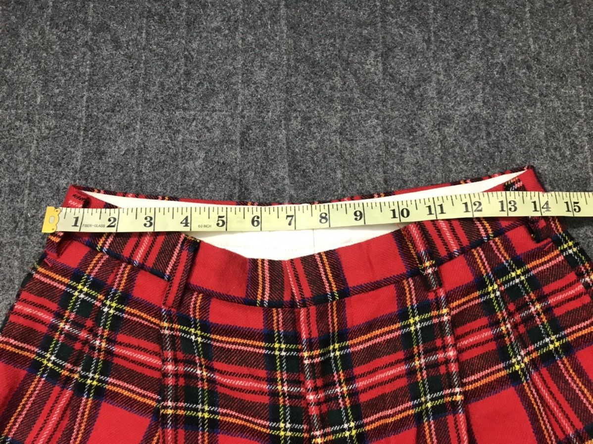 Japanese Brand × Vintage O Henry Plaid Checked Tartan Wool Pant Size US 28 / EU 44 - 9 Thumbnail