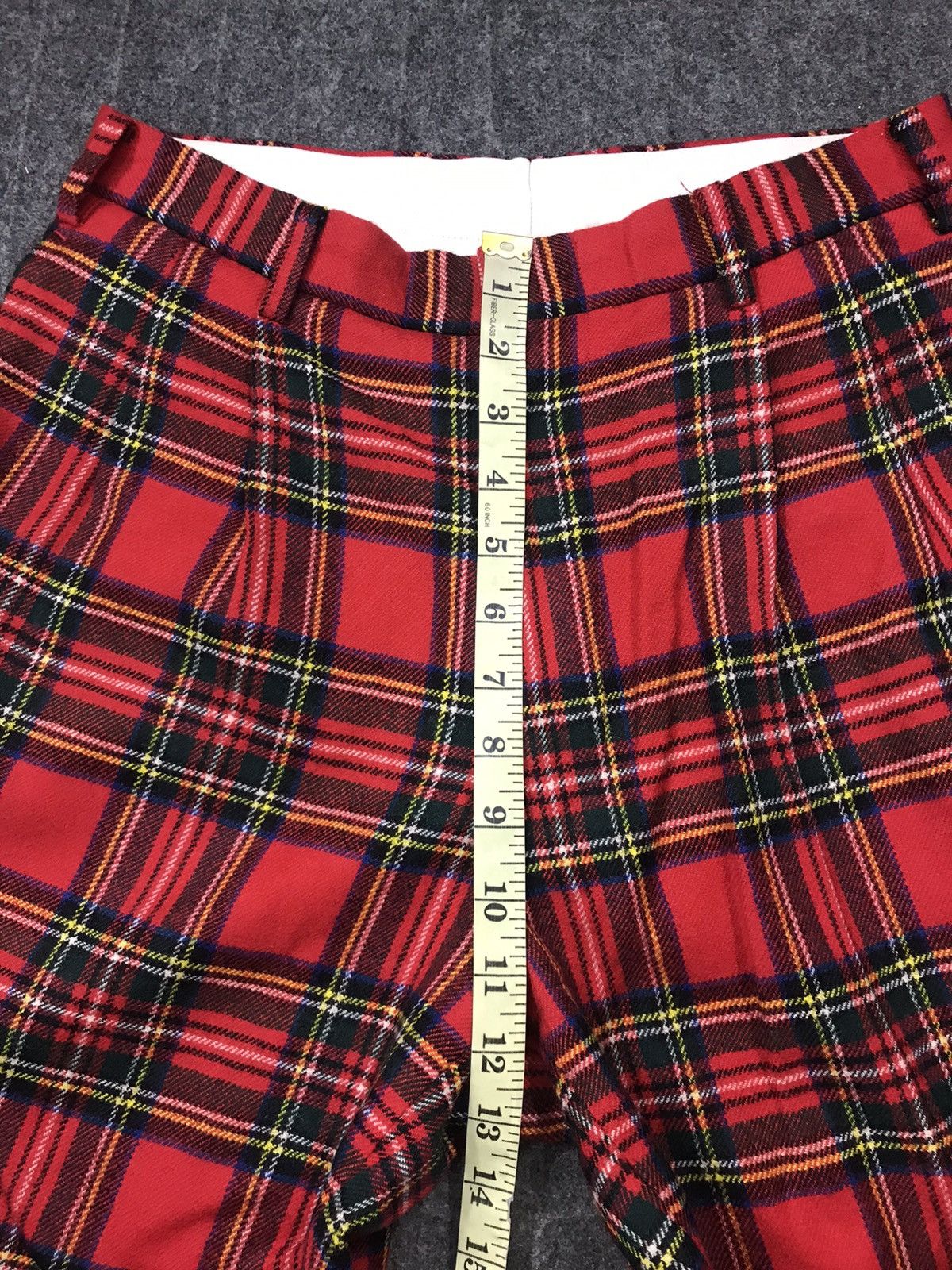 Japanese Brand × Vintage O Henry Plaid Checked Tartan Wool Pant Size US 28 / EU 44 - 12 Thumbnail