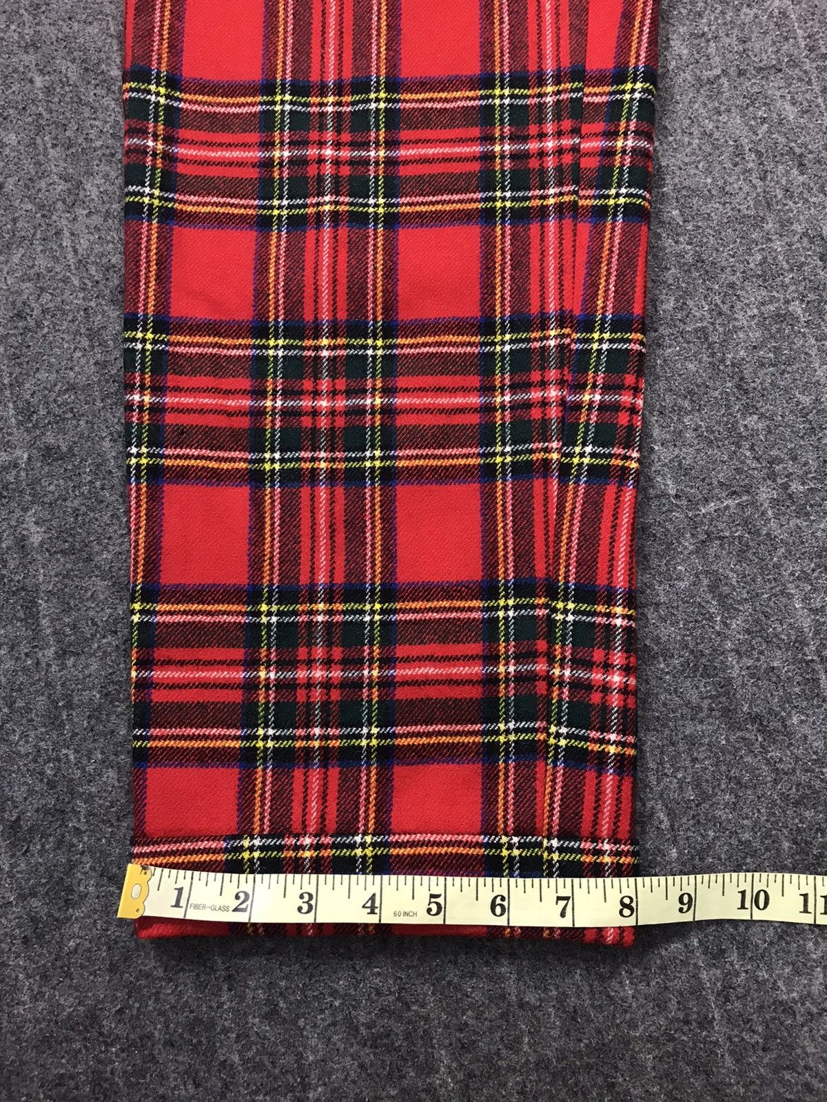 Japanese Brand × Vintage O Henry Plaid Checked Tartan Wool Pant Size US 28 / EU 44 - 14 Thumbnail