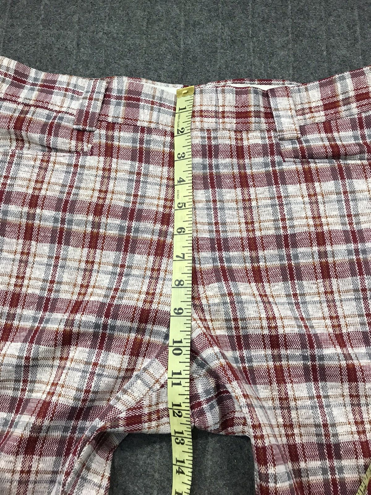 Levi's × Levi's Vintage Clothing × Vintage Levi’s & Strauss Panatela Knit Trousers Pant Checked Bootcut Size US 32 / EU 48 - 11 Thumbnail