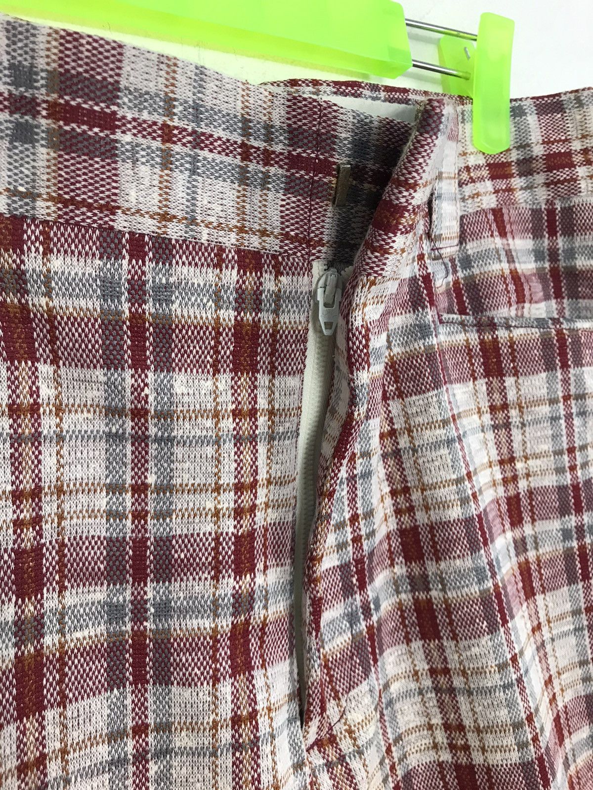 Levi's × Levi's Vintage Clothing × Vintage Levi’s & Strauss Panatela Knit Trousers Pant Checked Bootcut Size US 32 / EU 48 - 4 Thumbnail