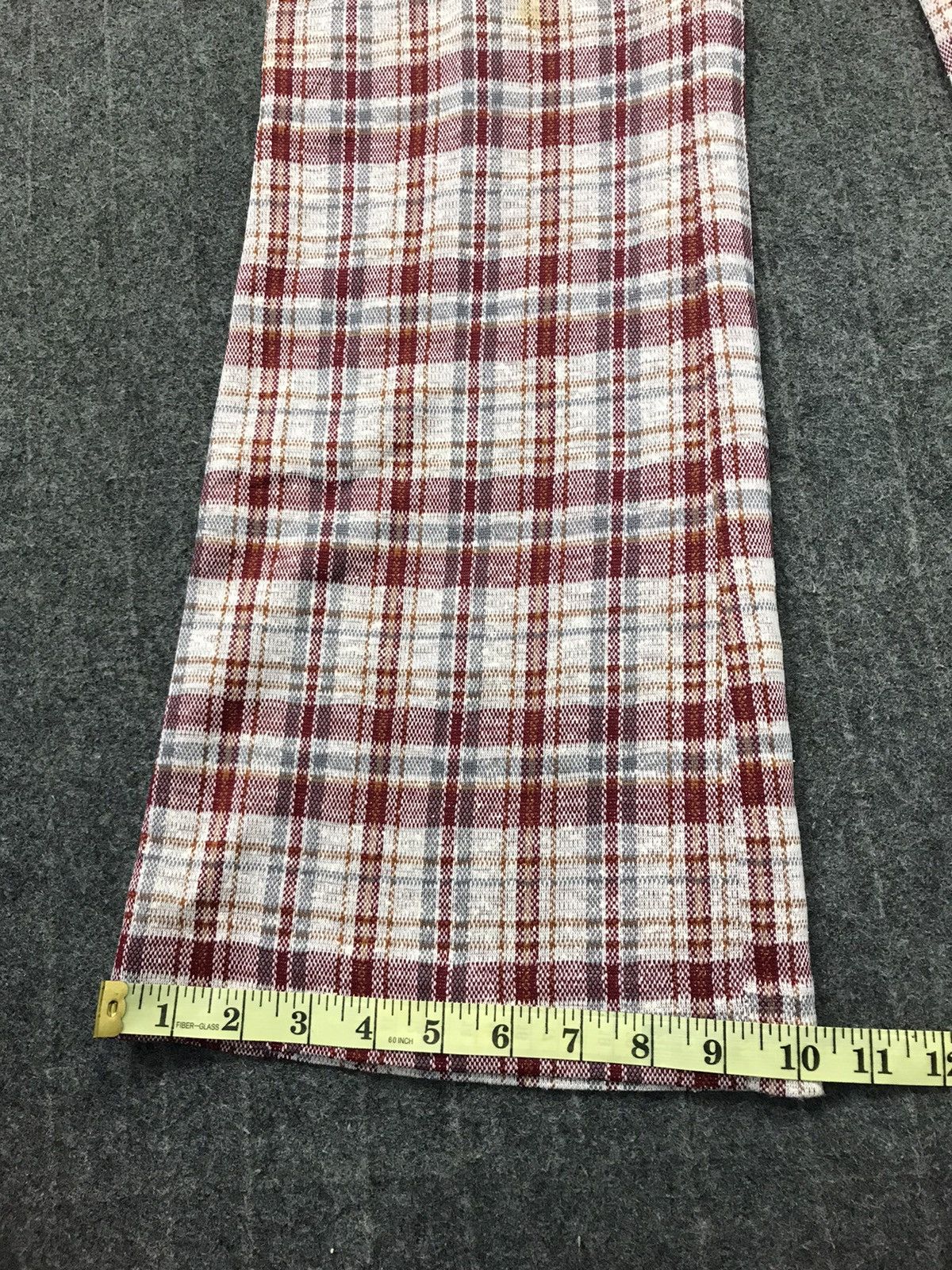 Levi's × Levi's Vintage Clothing × Vintage Levi’s & Strauss Panatela Knit Trousers Pant Checked Bootcut Size US 32 / EU 48 - 13 Thumbnail