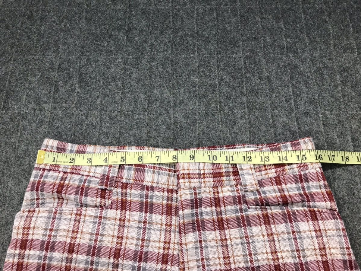 Levi's × Levi's Vintage Clothing × Vintage Levi’s & Strauss Panatela Knit Trousers Pant Checked Bootcut Size US 32 / EU 48 - 8 Thumbnail