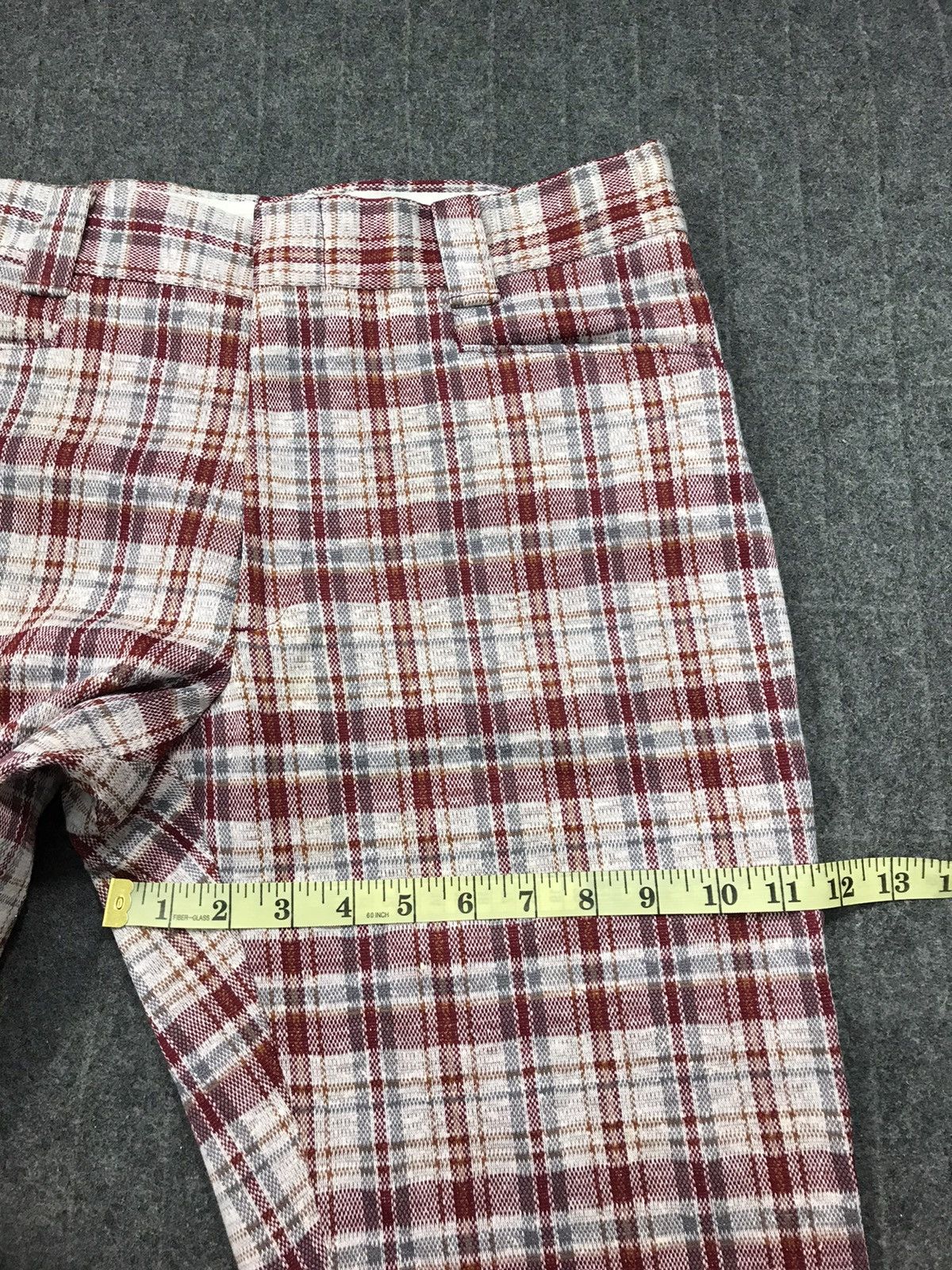 Levi's × Levi's Vintage Clothing × Vintage Levi’s & Strauss Panatela Knit Trousers Pant Checked Bootcut Size US 32 / EU 48 - 12 Thumbnail